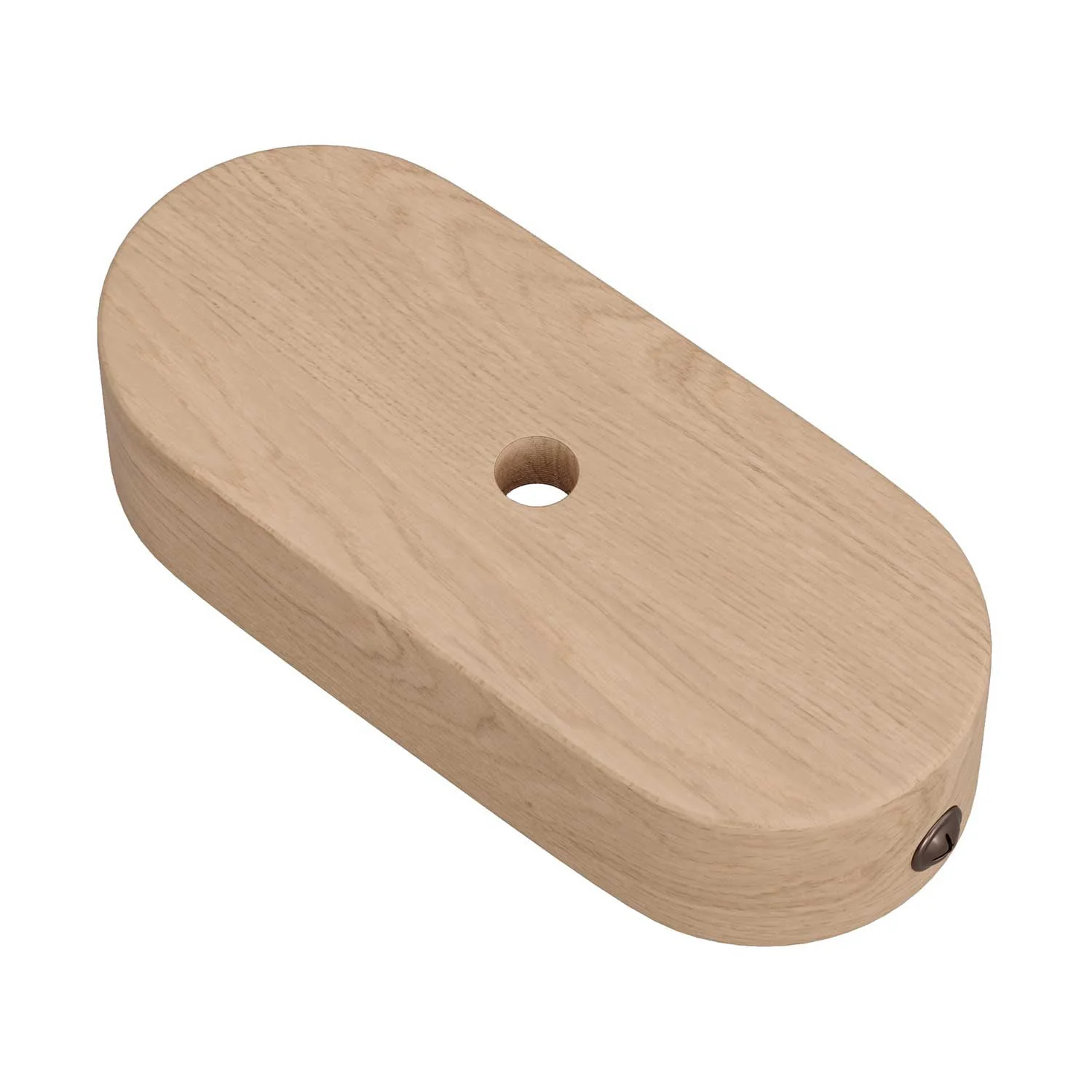 Kit rosone in legno ovale - Neutro - Image 2