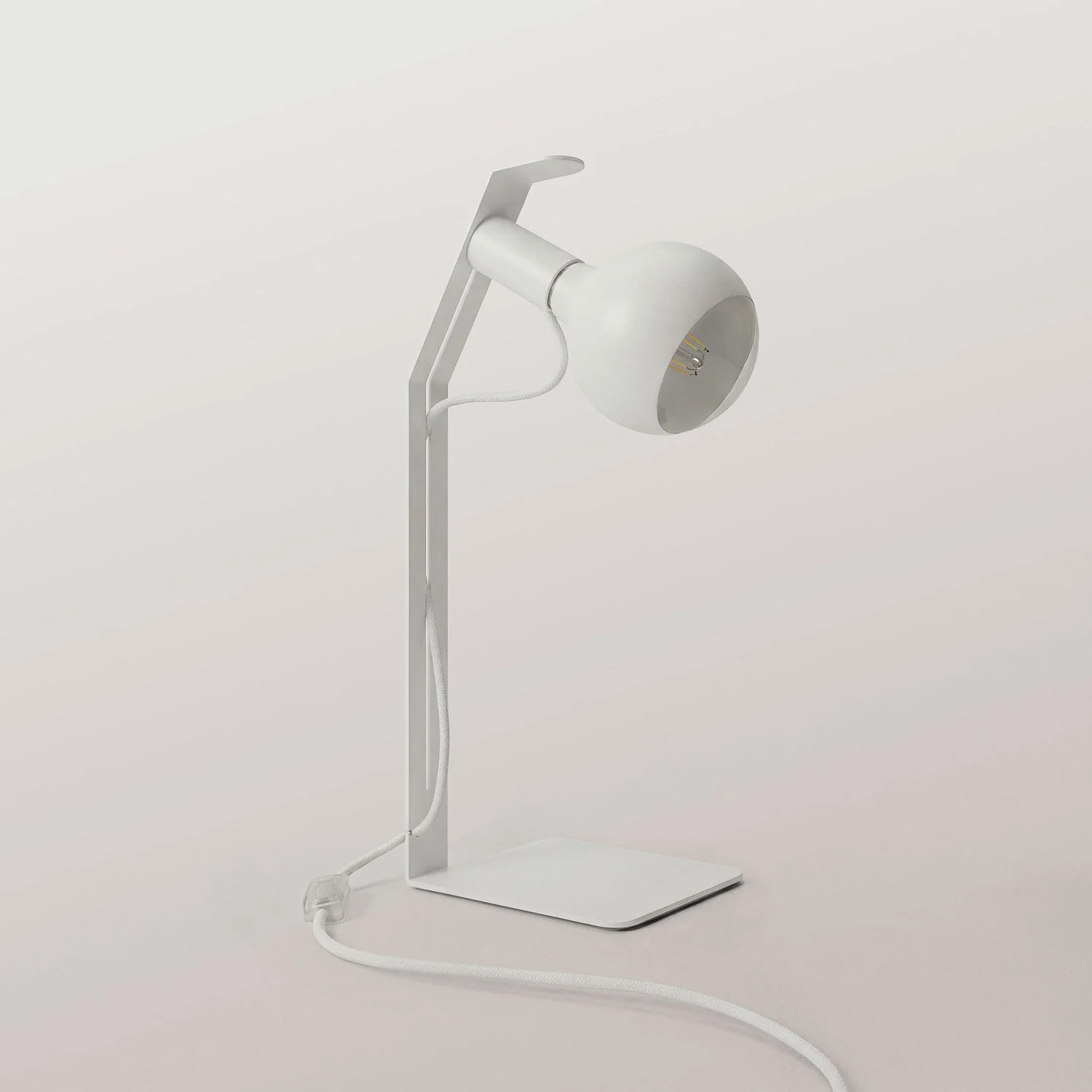 Koso Lucia - Lampada da tavolo con spina UK - Bianco - Image 4