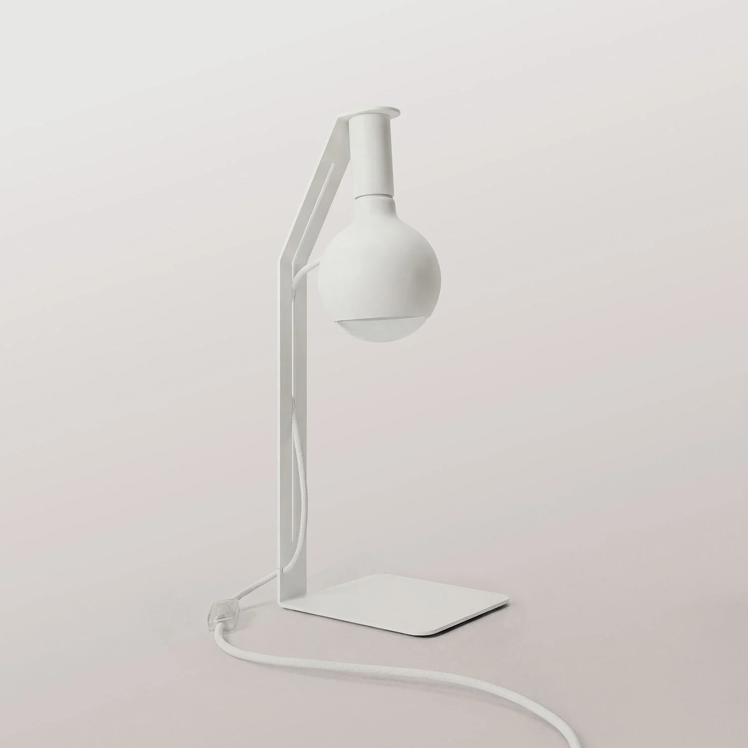 Koso Lucia - Lampada da tavolo con spina UK - Bianco - Image 5