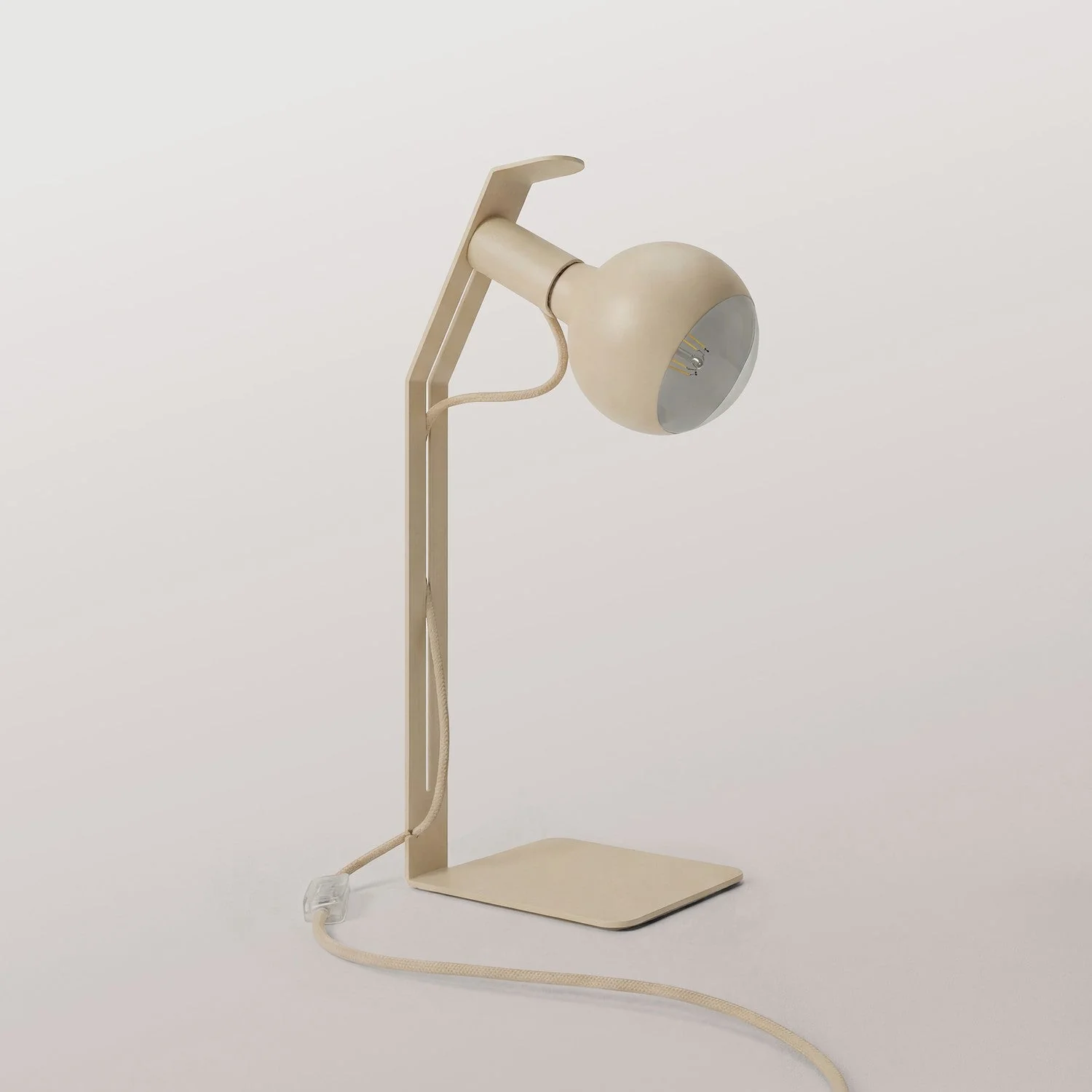 Koso Lucia - Lampada da tavolo con spina UK - Panna - Image 4