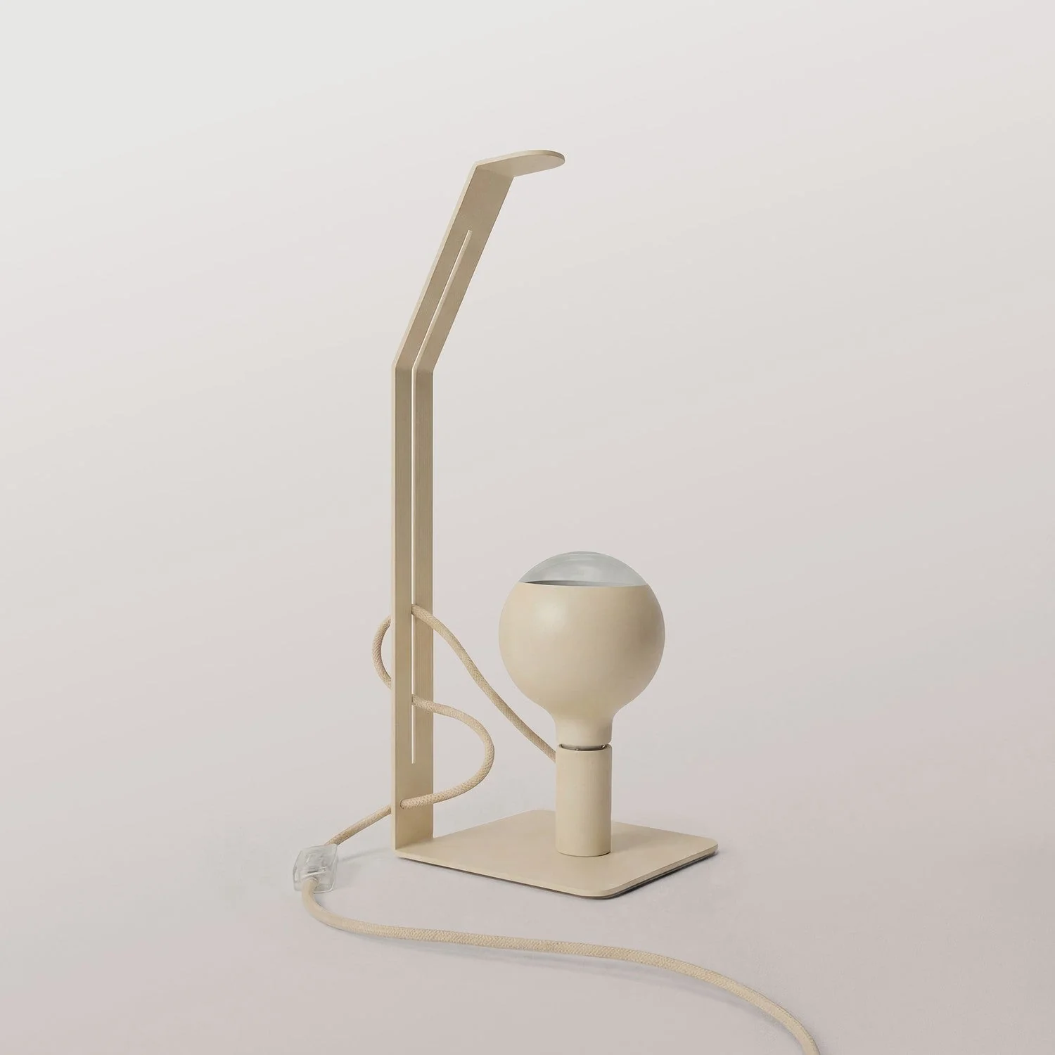 Koso Lucia - Lampada da tavolo con spina UK - Panna - Image 6