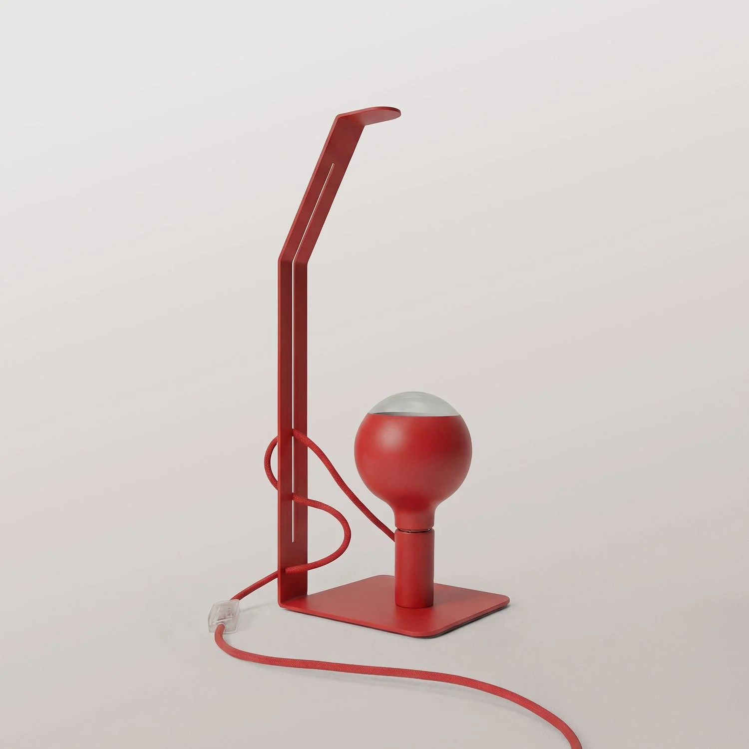 Koso Lucia - Lampada da tavolo con spina UK - Rosso - Image 6