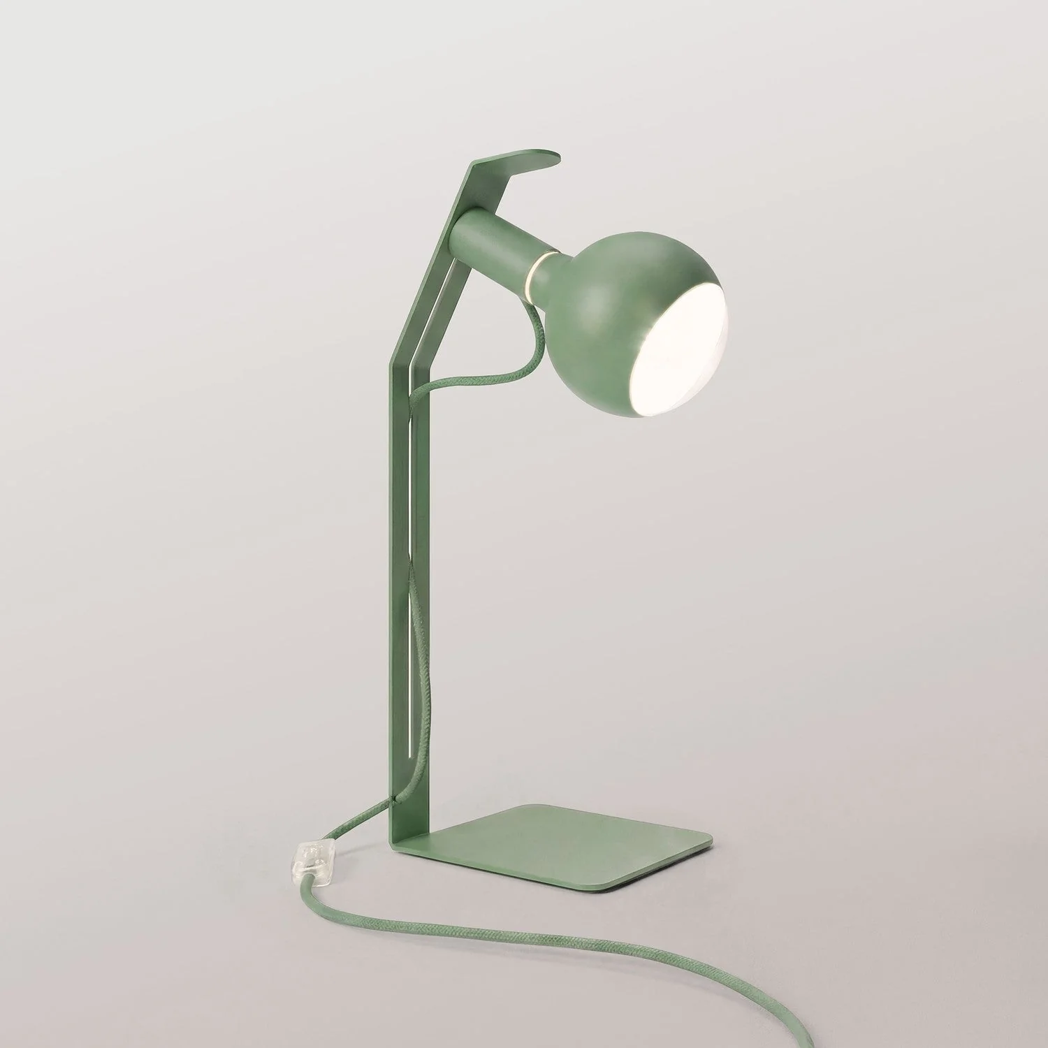 Koso Lucia - Lampada da tavolo con spina UK - Verde