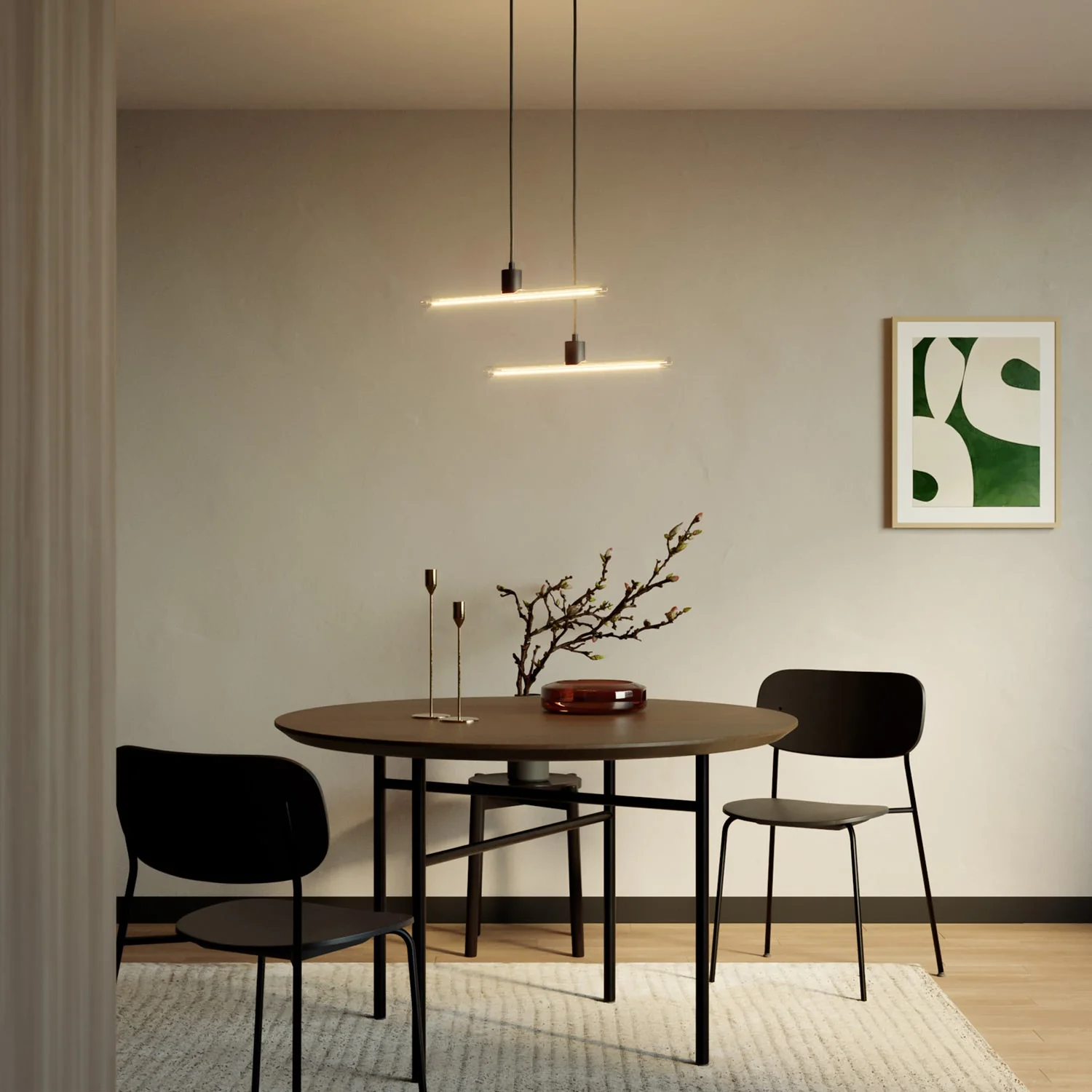 Lampada a sospensione esse14 con attacco S14d - Nero - Image 2