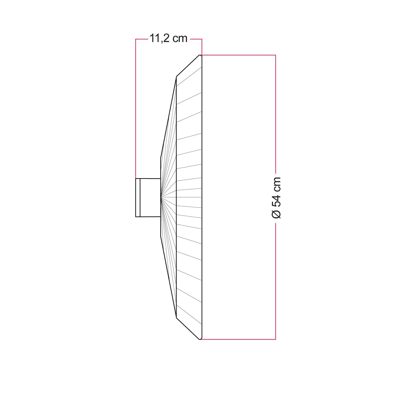 Lampada da parete e soffitto con paralume in rafia Tahiti - Image 4