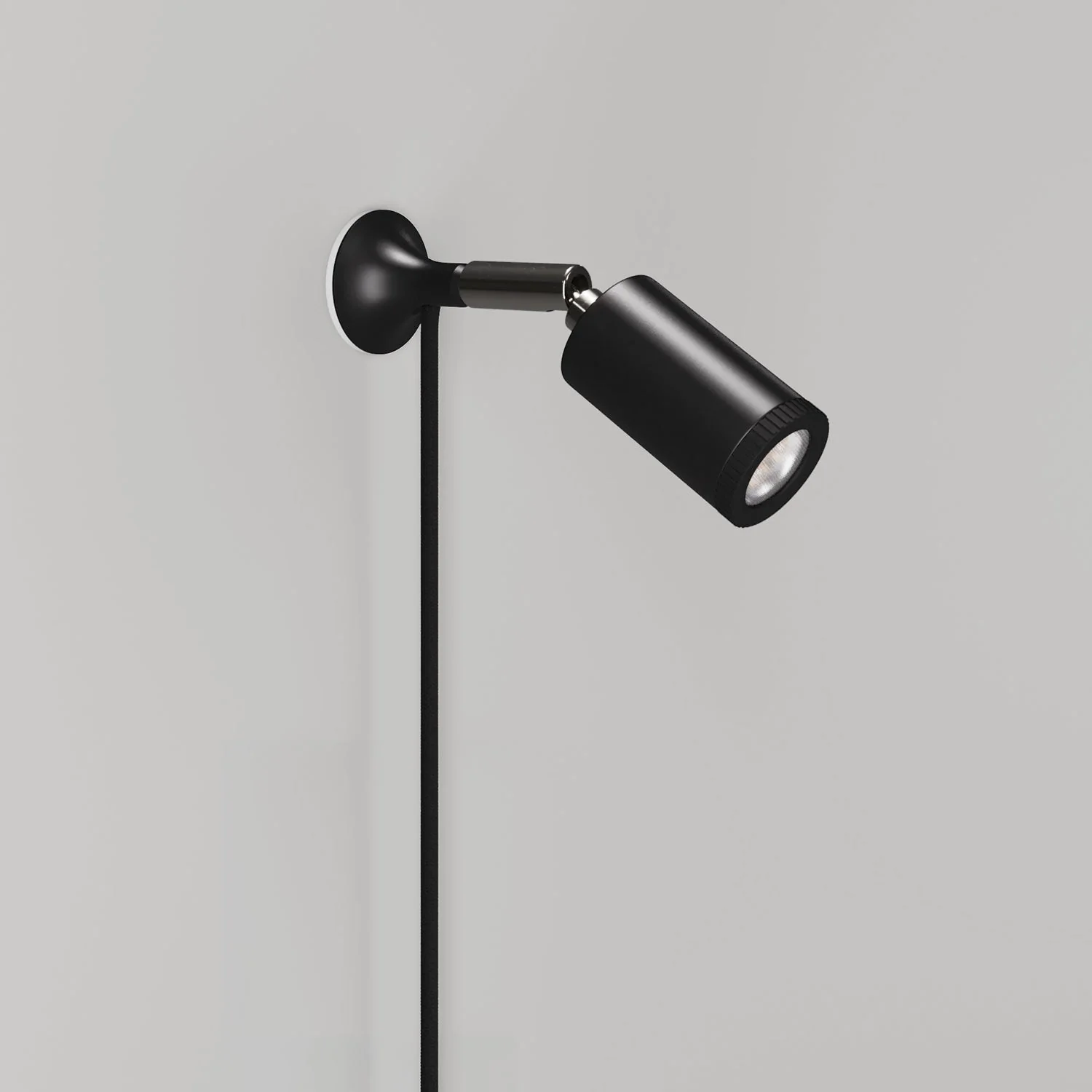 Lampada da parete MAG-Y con snodo e luce spot - Nero - Image 5