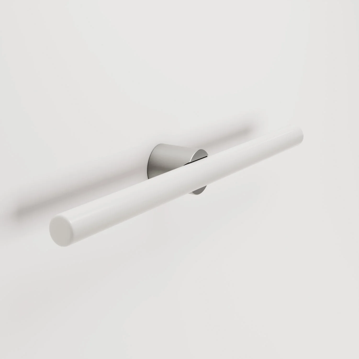 Lampada in metallo da parete o soffitto con lampadina LED lineare S14d - Titanio satinato - Image 4