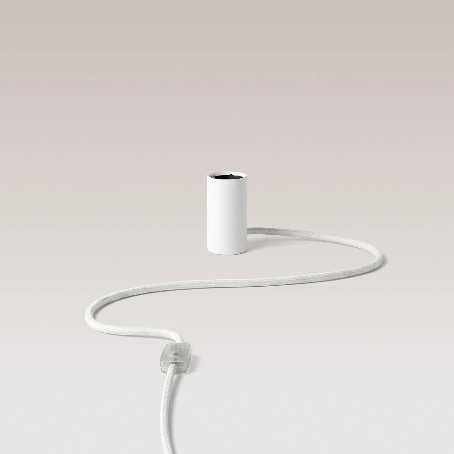Lampada magnetica plug-in con attacco E27 e spina UK - Bianco