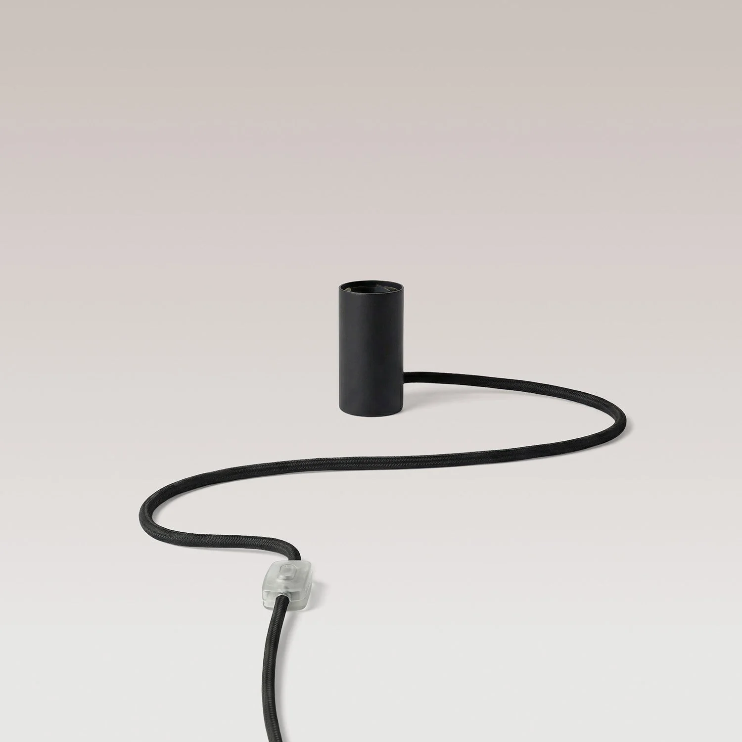 Lampada magnetica plug-in con attacco E27 e spina UK - Nero