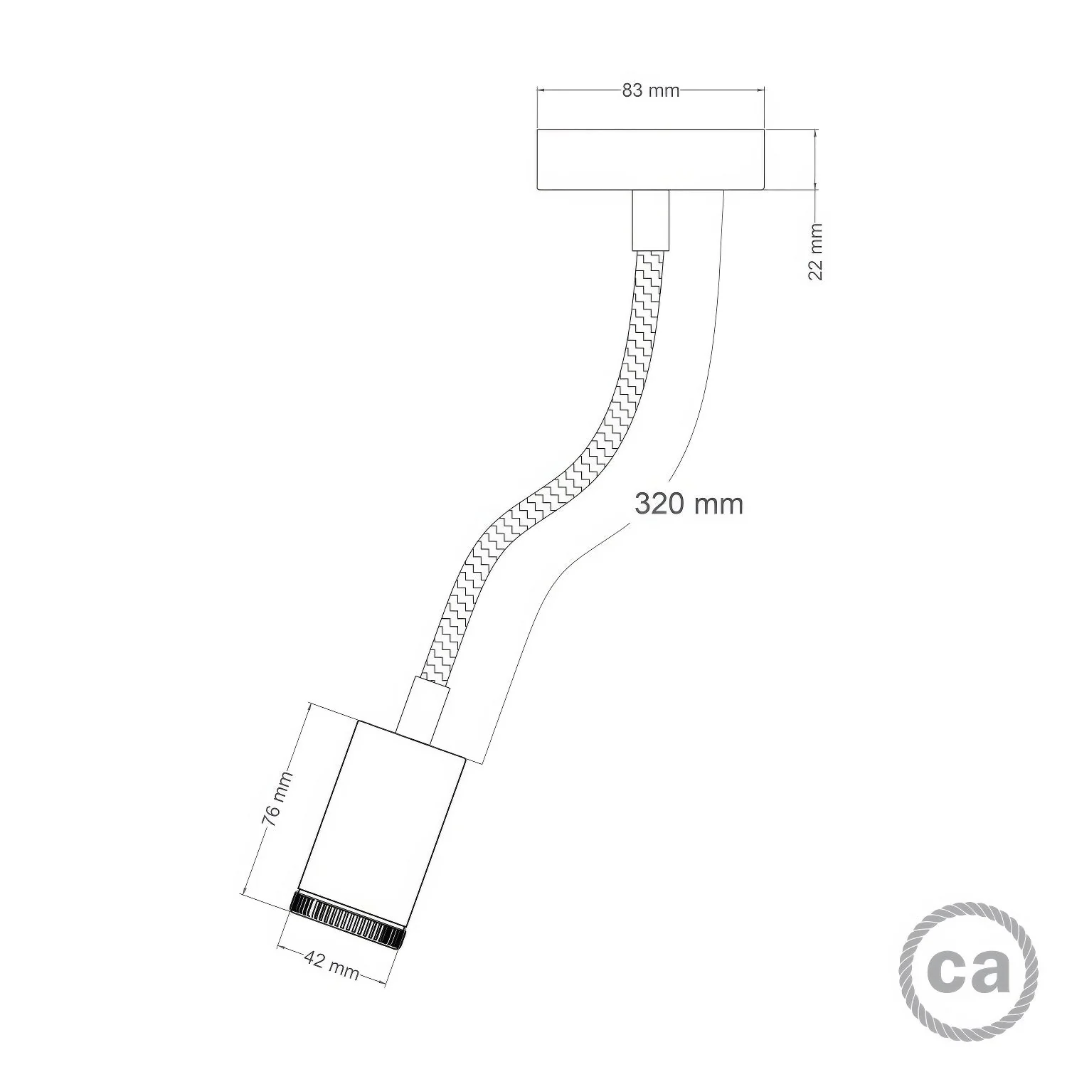 Lampada Mini faretto SPOTLIGHT GU1d0 Flex 30 da parete e soffitto - Bianco opaco - Image 5