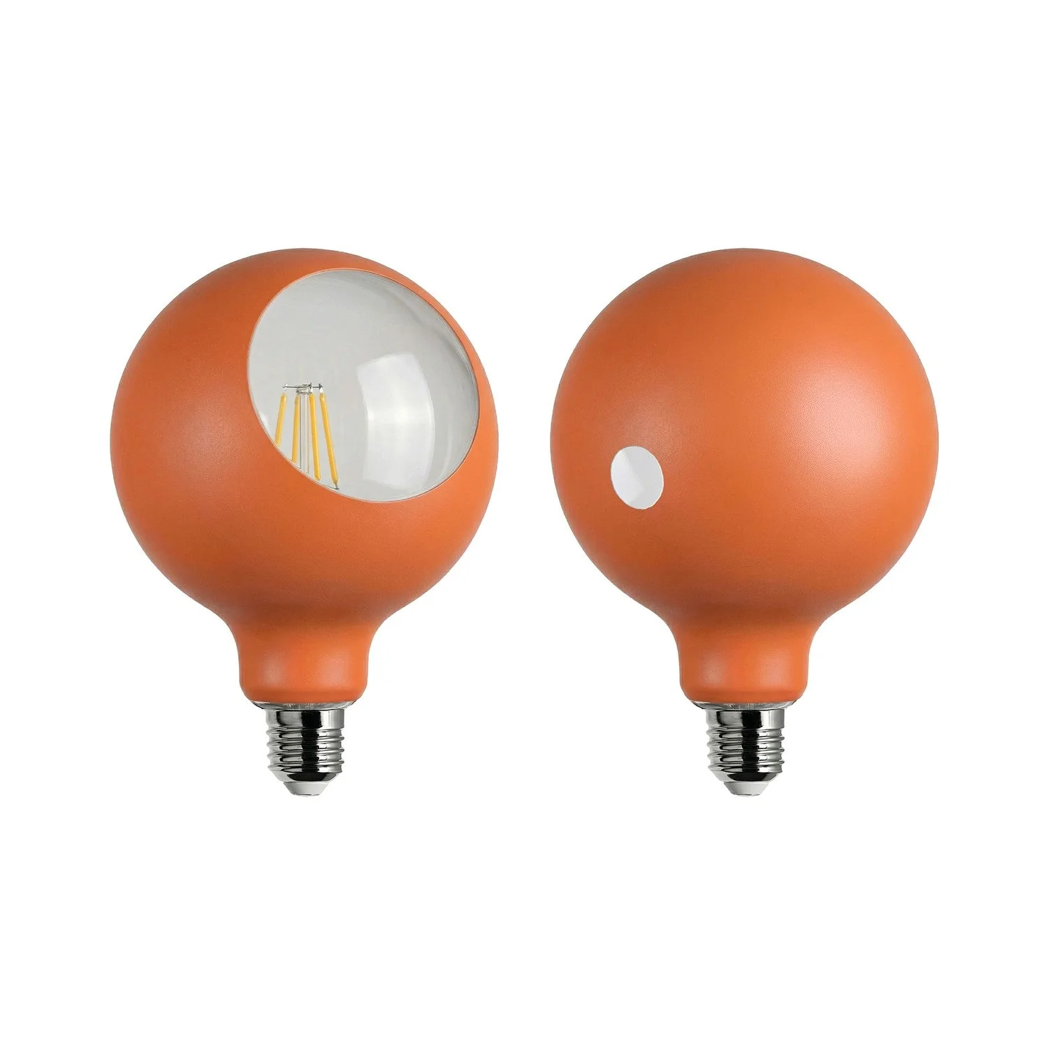 Lampadina LED Camo G125 4,8W 806Lm E27 2700K Dimmerabile - Arancione - Image 2