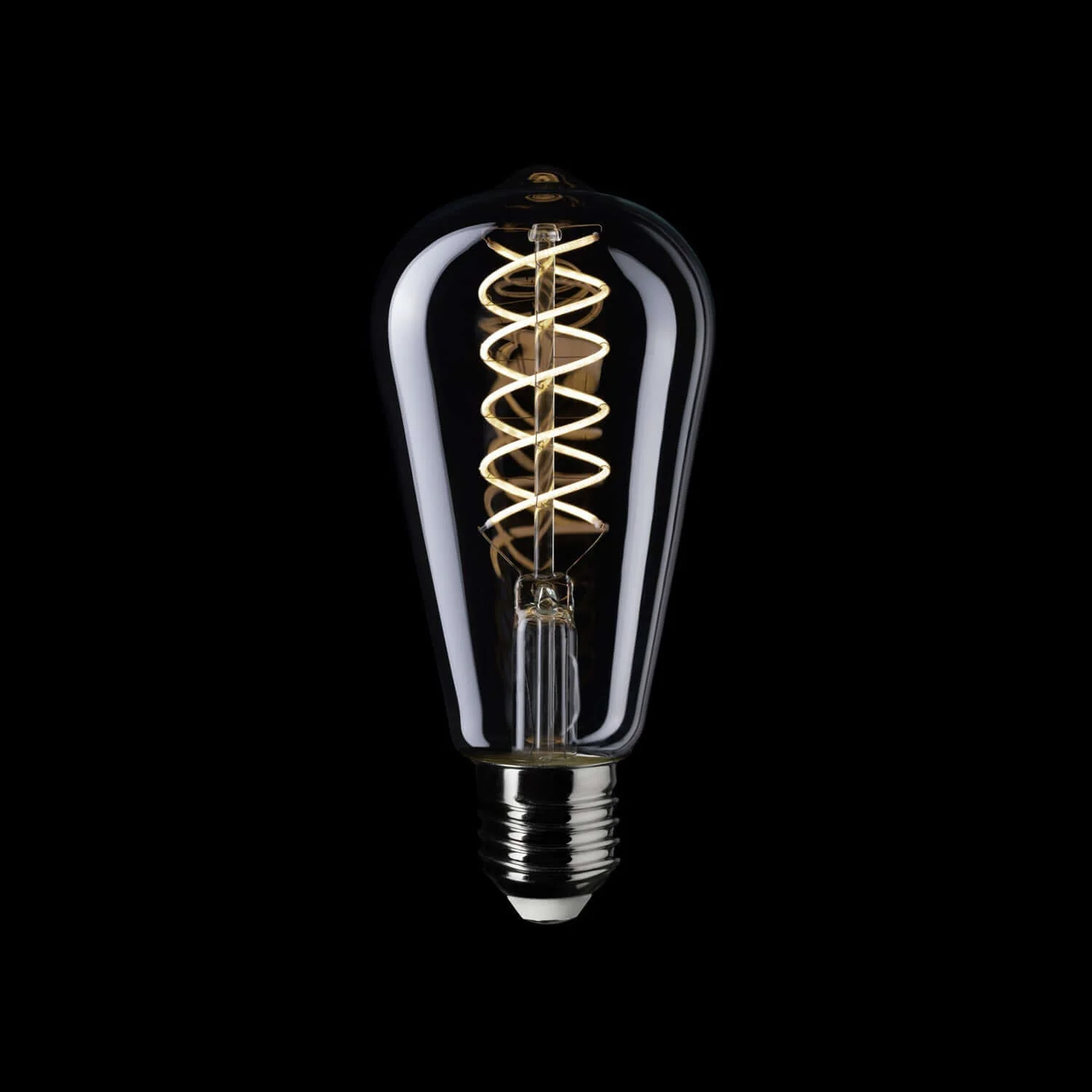 Lampadina LED Filamento Bianco Edison ST64 5,9W 500Lm E27 2700K Dimmerabile - W02 - Image 2