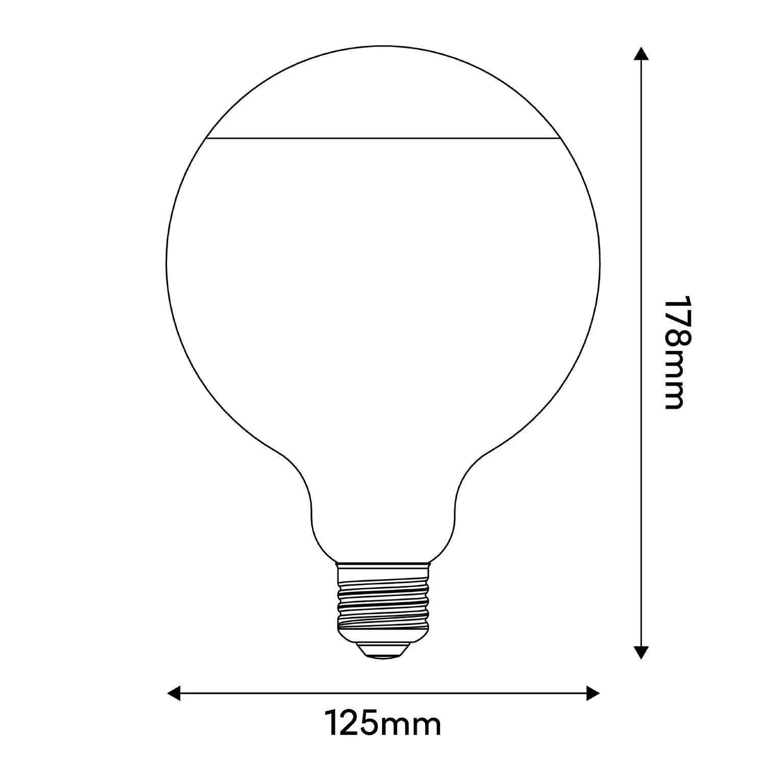 Lampadina LED Lucia G125 4,8W 806Lm E27 2700K Dimmerabile - Verde - Image 3