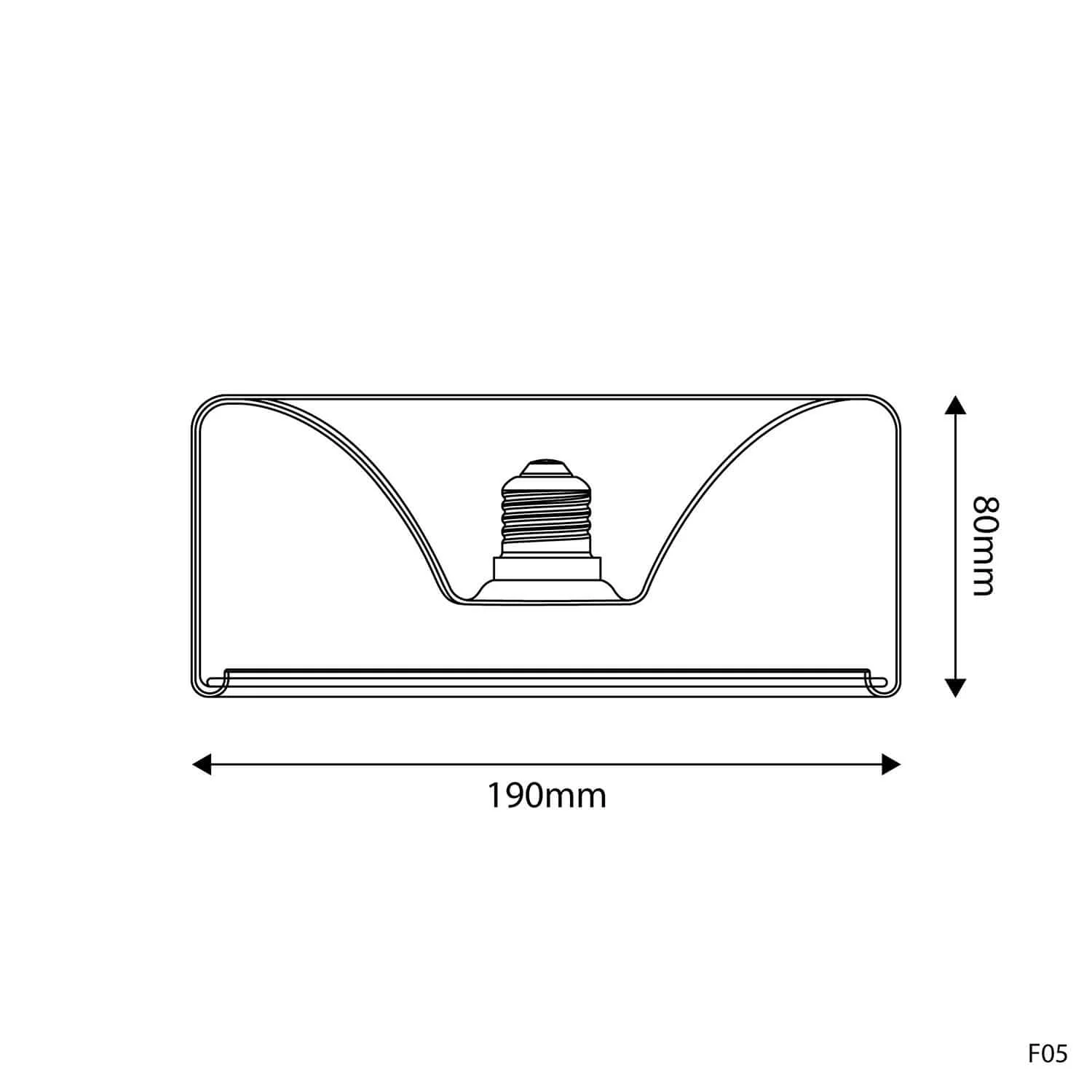 Lampadina LED Smoky Ghost Line Recessed Donut 195x83 6W 380Lm E27 1900K Dimmerabile - G12 - Image 5
