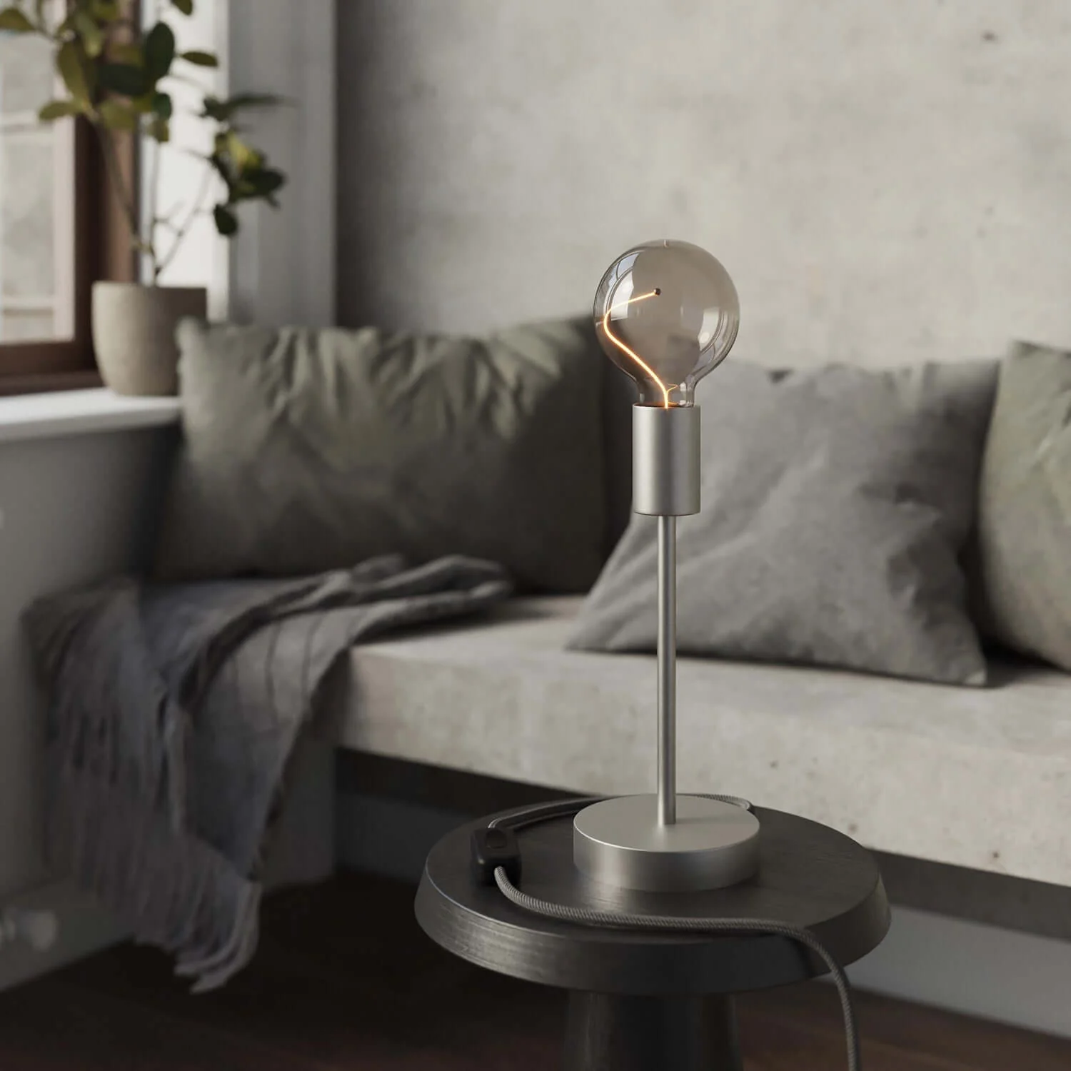 Lampadina LED Smoky Magnetic Deco Line Globo G95 2,2W 60Lm E27 1800K - F04 - Image 4