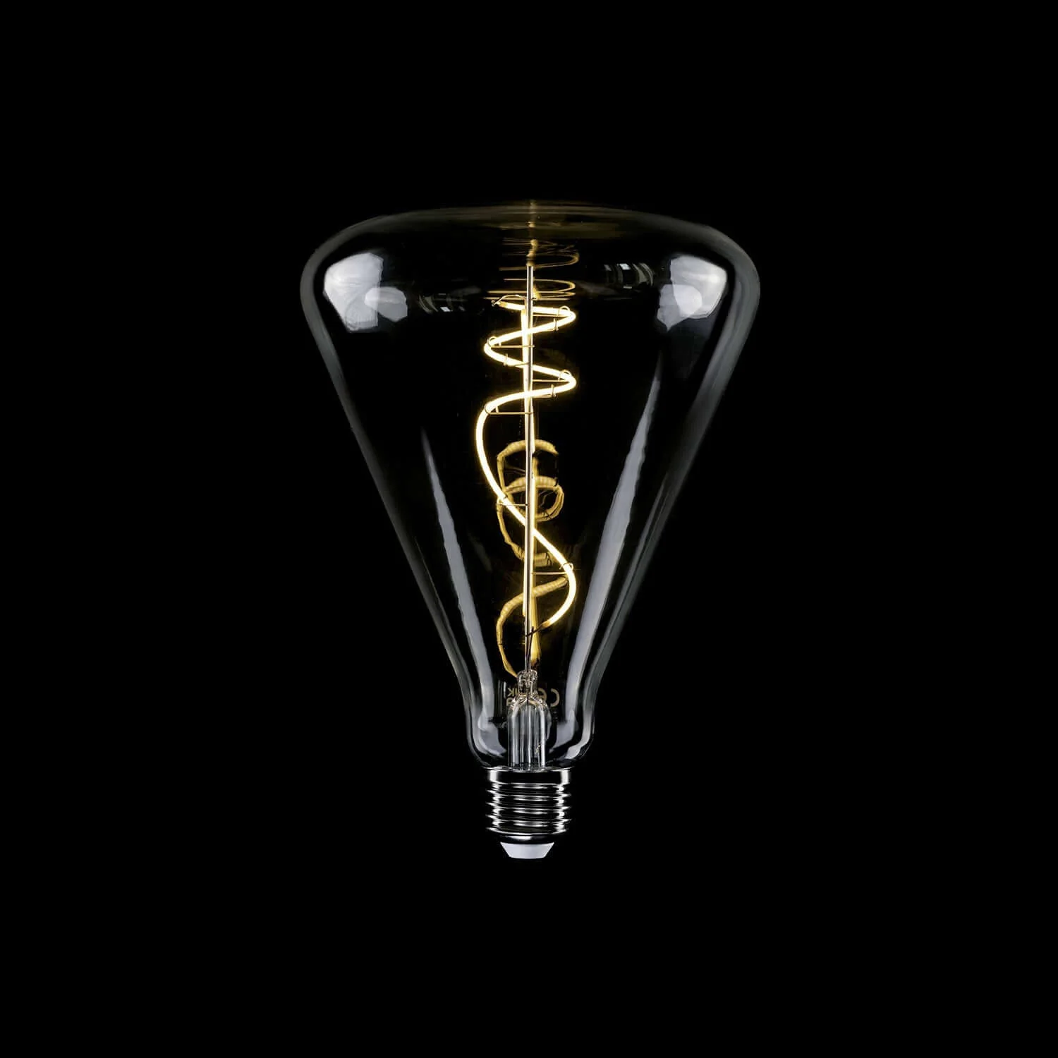 Lampadina LED Trasparente Cone 140 11W 1210Lm E27 2700K Dimmerabile - H03 - Image 2
