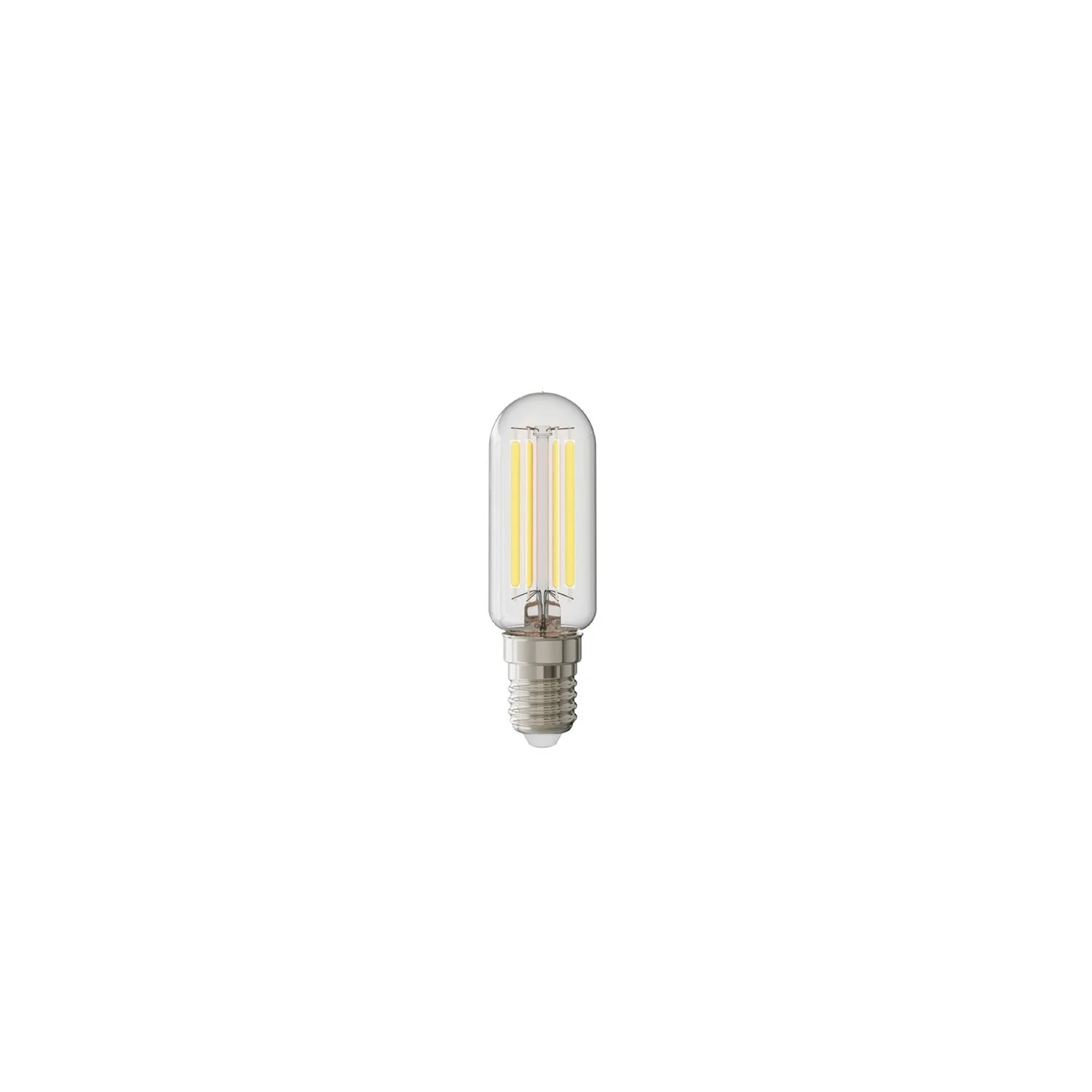 Lampadina LED Trasparente Linea 5V Tubolare T25 1,8W 160Lm E14 2500K Dimmerabile - B07