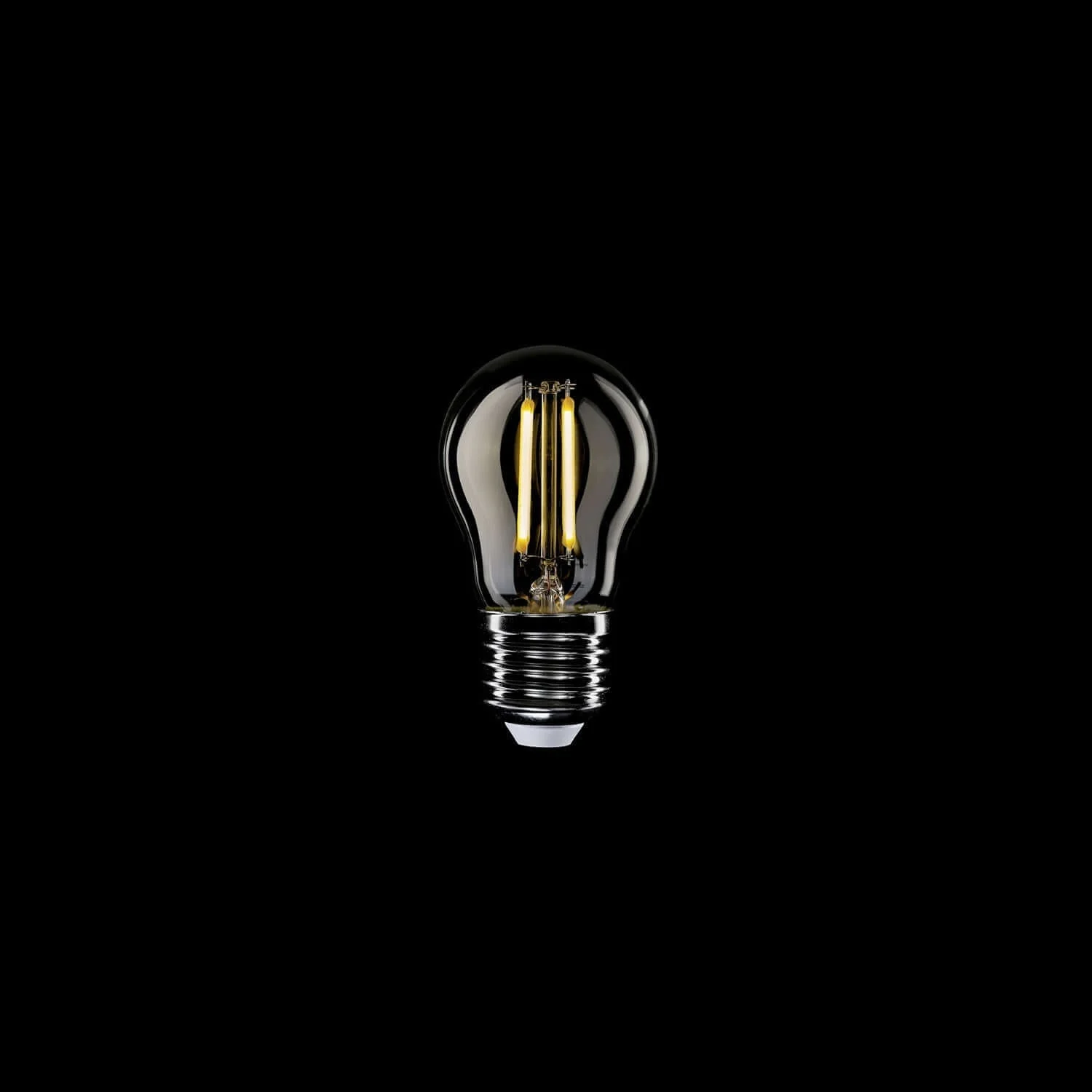 Lampadina LED Trasparente Mini Globo G45 4W 470Lm E27 2700K - E01 - Image 2