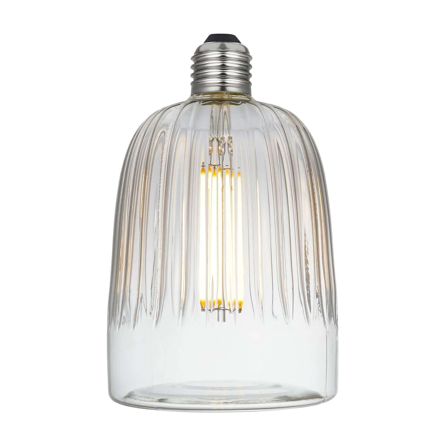 Lampadina LED Trasparente Tiche Linea Crystal 6W 600Lm E27 2700K Dimmerabile