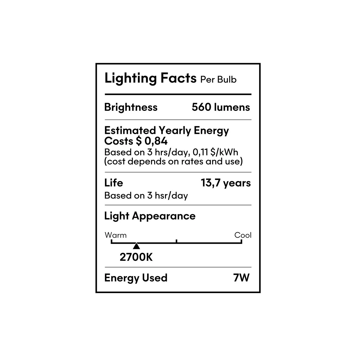 LED Linear Porcelain Effect S14d 120V Light Bulb CRI 90 - length 500 mm 7W 560Lm 2700K 120V Dimmable - S12 - Image 11
