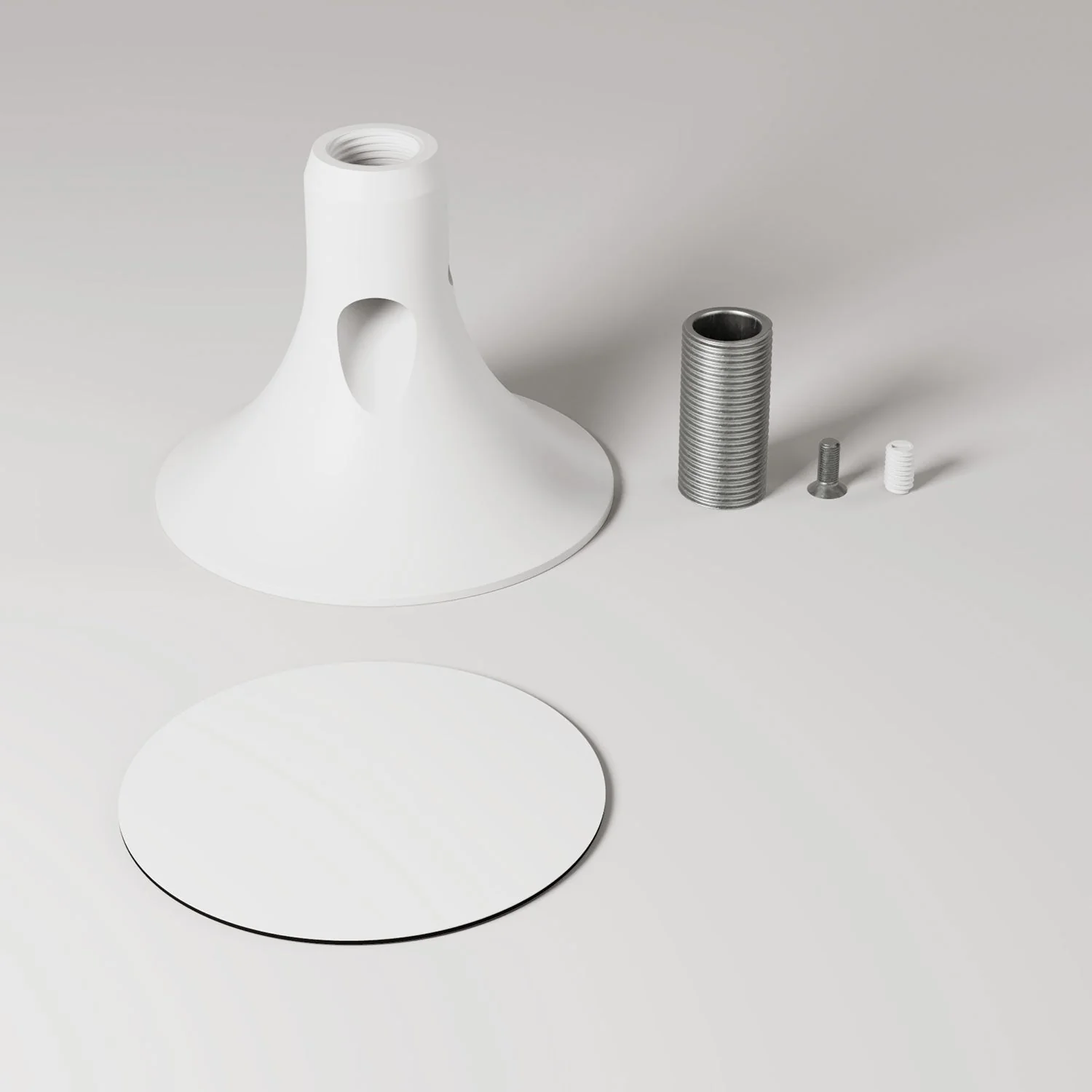 MAG-Y, kit supporto magnetico per lampada - Bianco opaco - Image 7