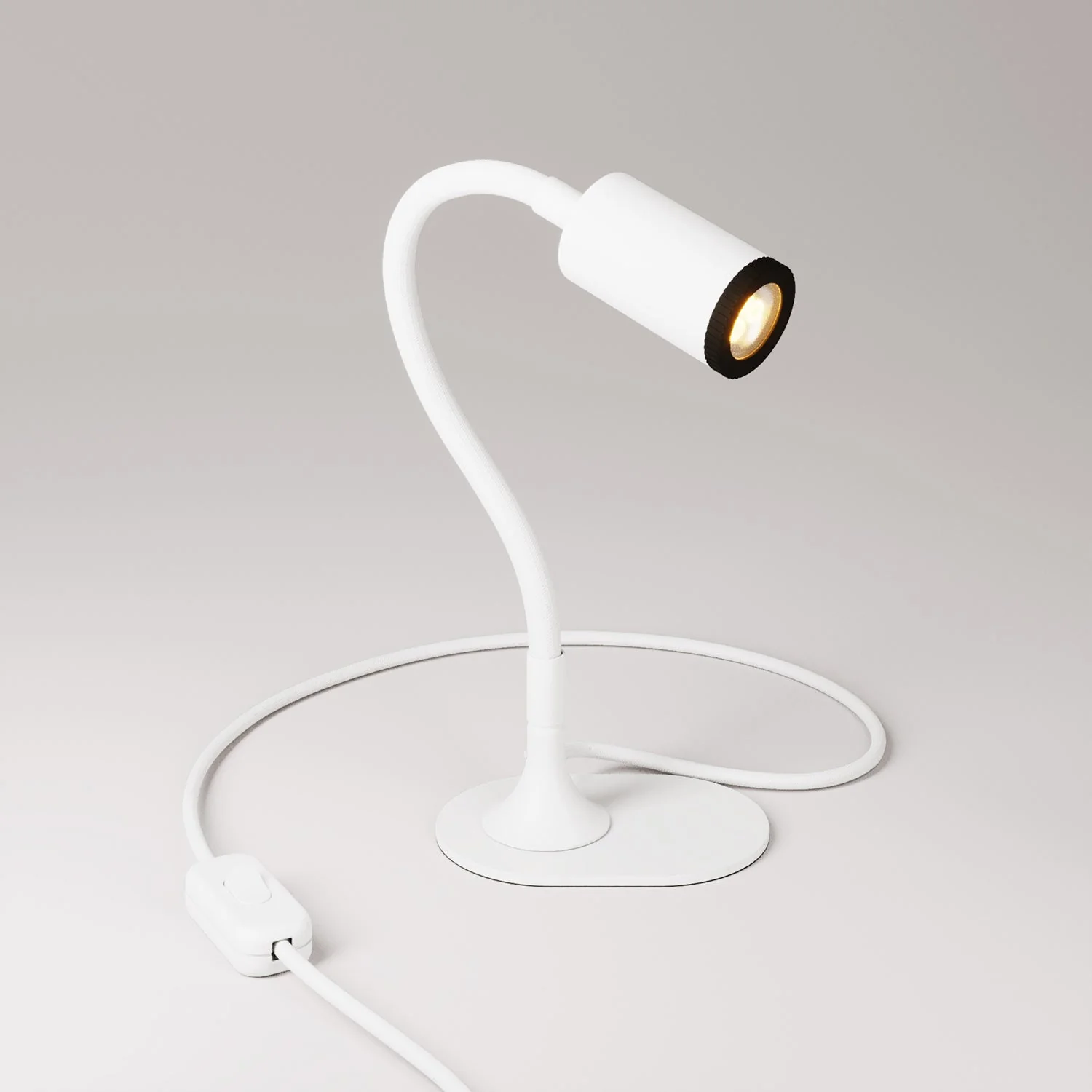 MAG-Y spotlight with adjustable extension - Matt white