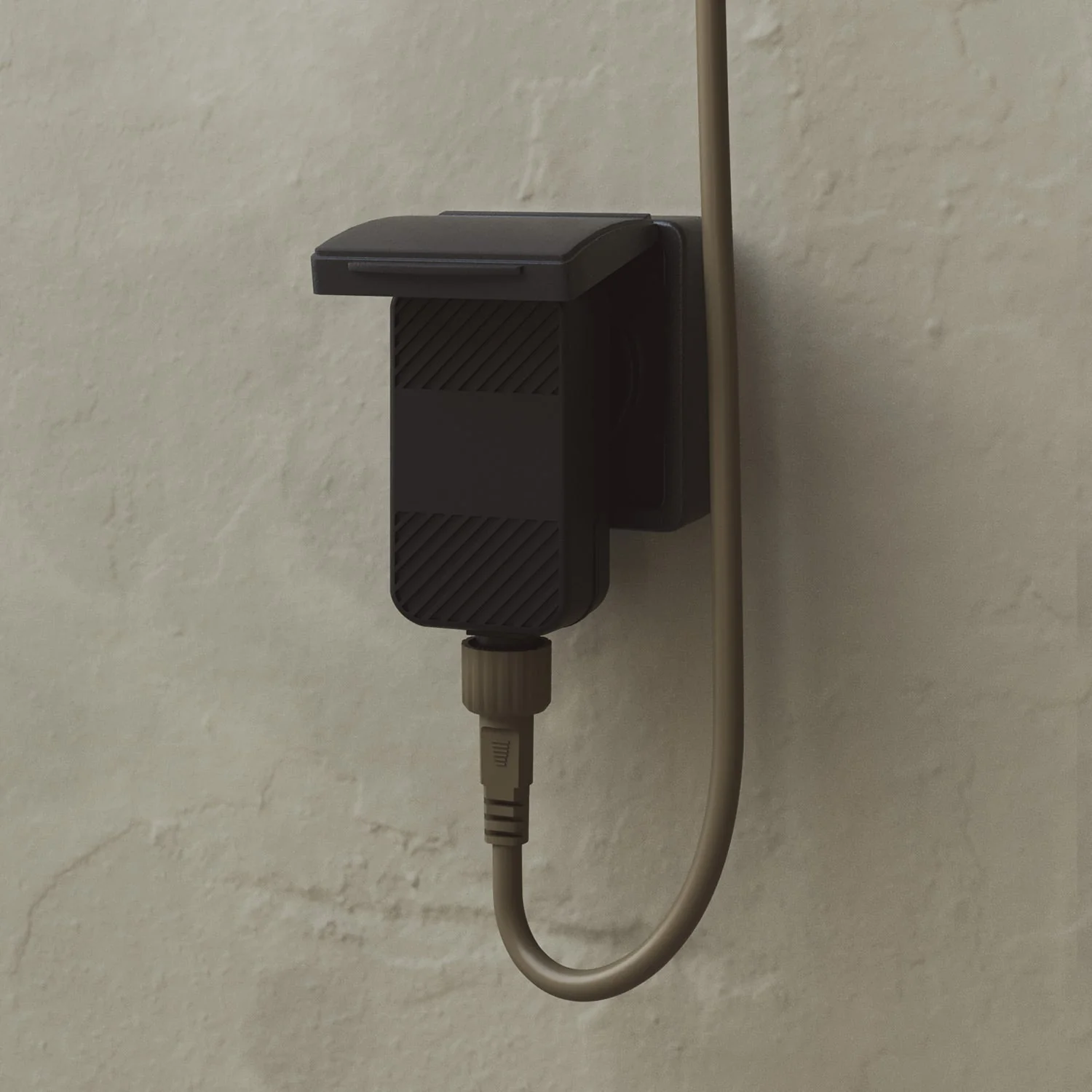 Outdoor 3-Light String Light for wet locations Olive Green, Power supply with US plug - Marina3 Cherry - Image 15