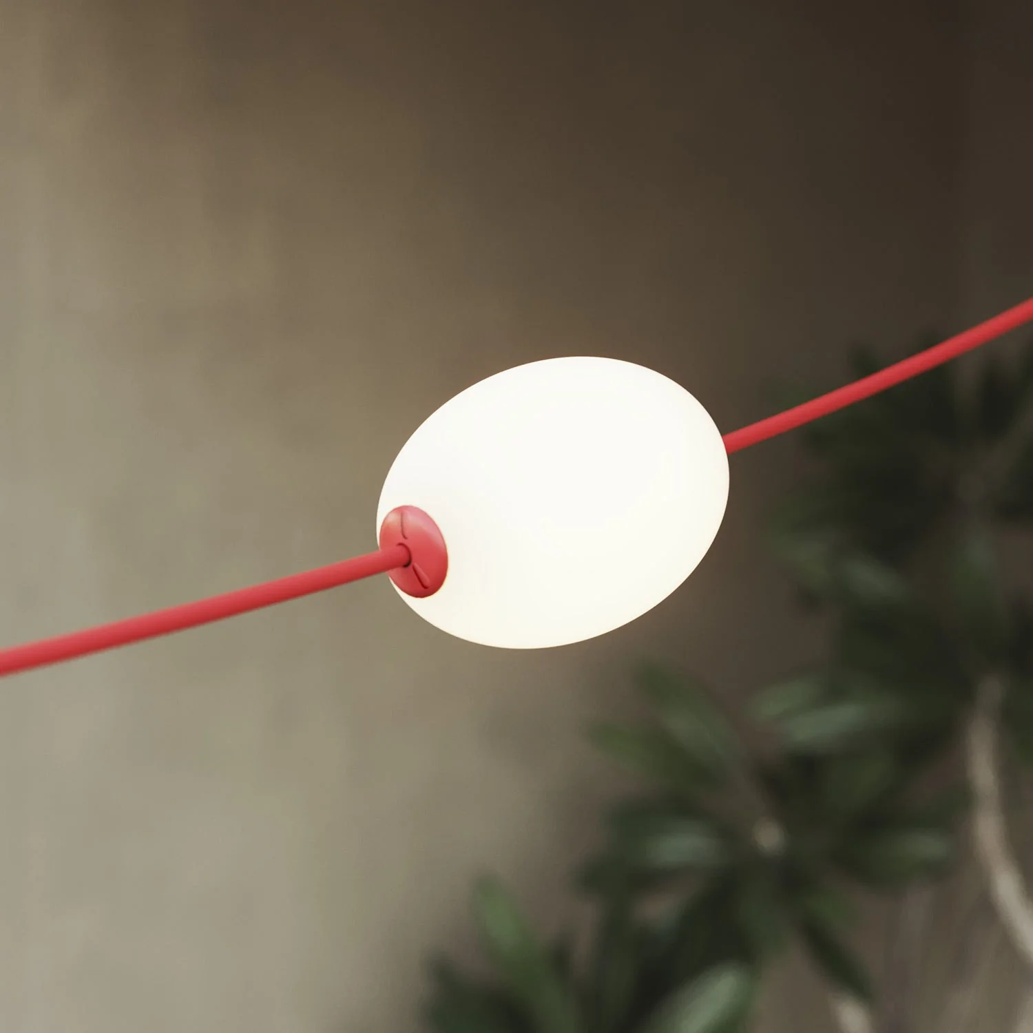 Outdoor 3-Light String Light fro wet locations Starfish Red, Power supply with US plug - Marina3 - Image 4
