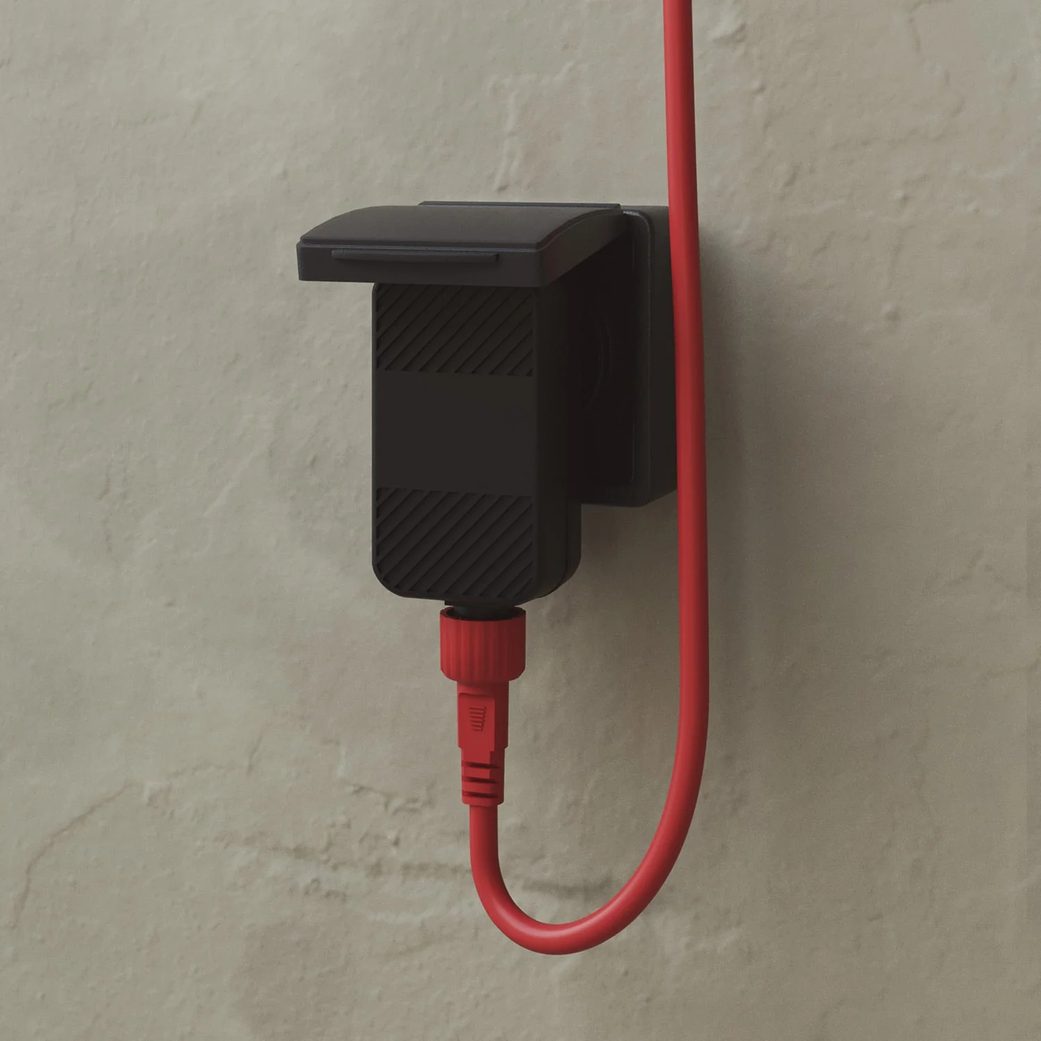Outdoor 4-Light String Light for wet locations Starfish Red, Power supply with US plug - Marina4 Cherry - Image 14