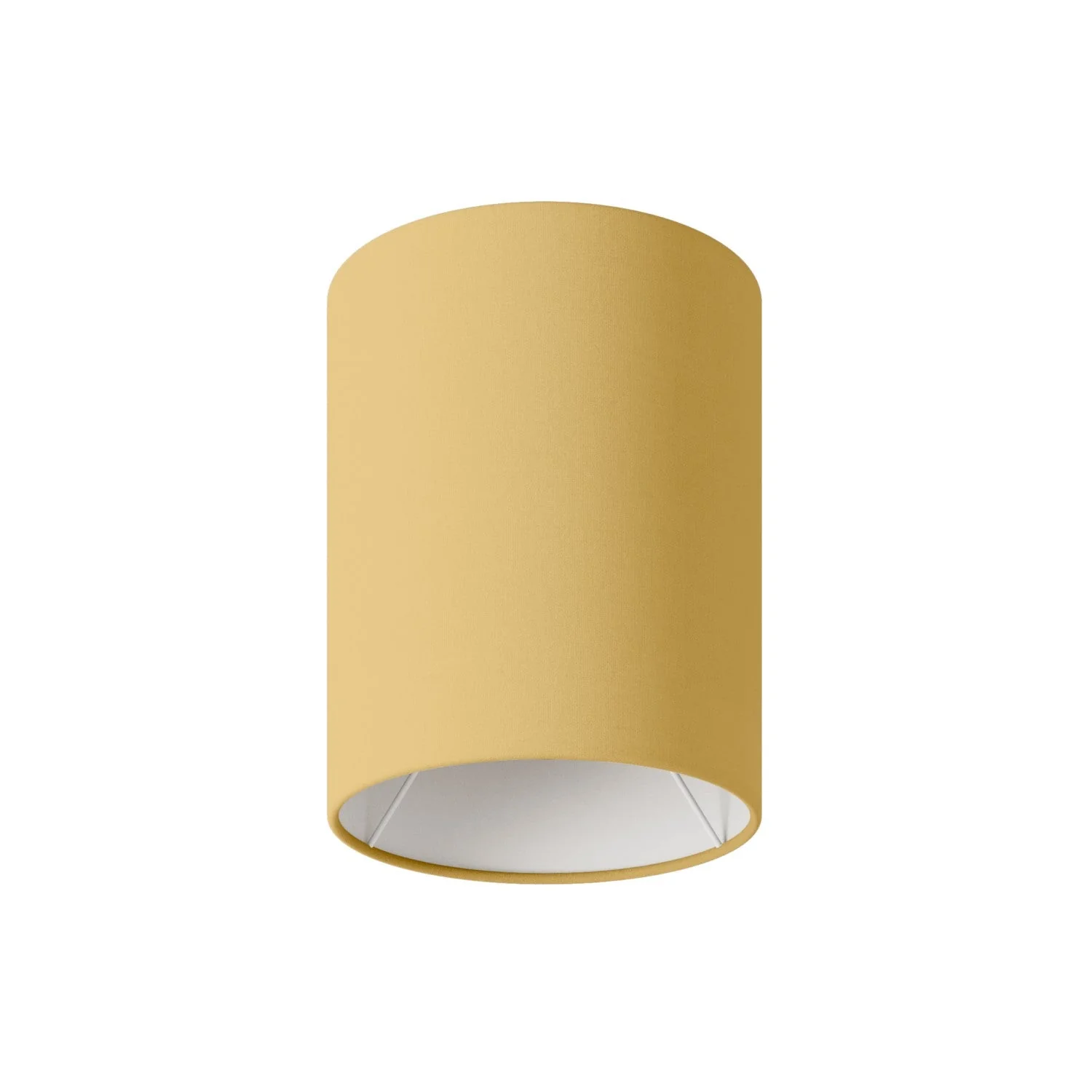 Paralume Cilindro S in tessuto con attacco E27 - Made in Italy - Arenal Oro