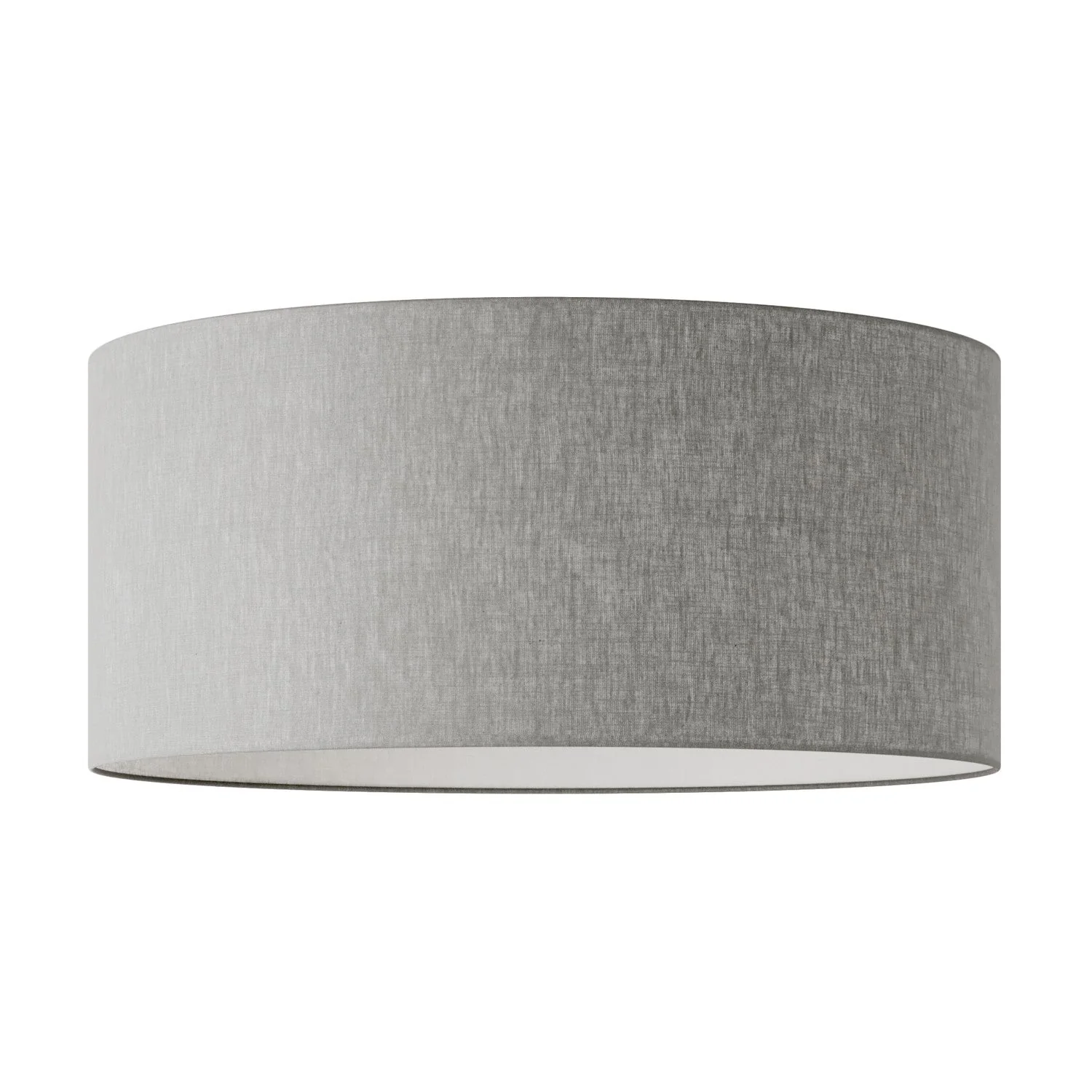 Paralume Cilindro XXL in tessuto con attacco E27 - Made in Italy - Camelot Grigio