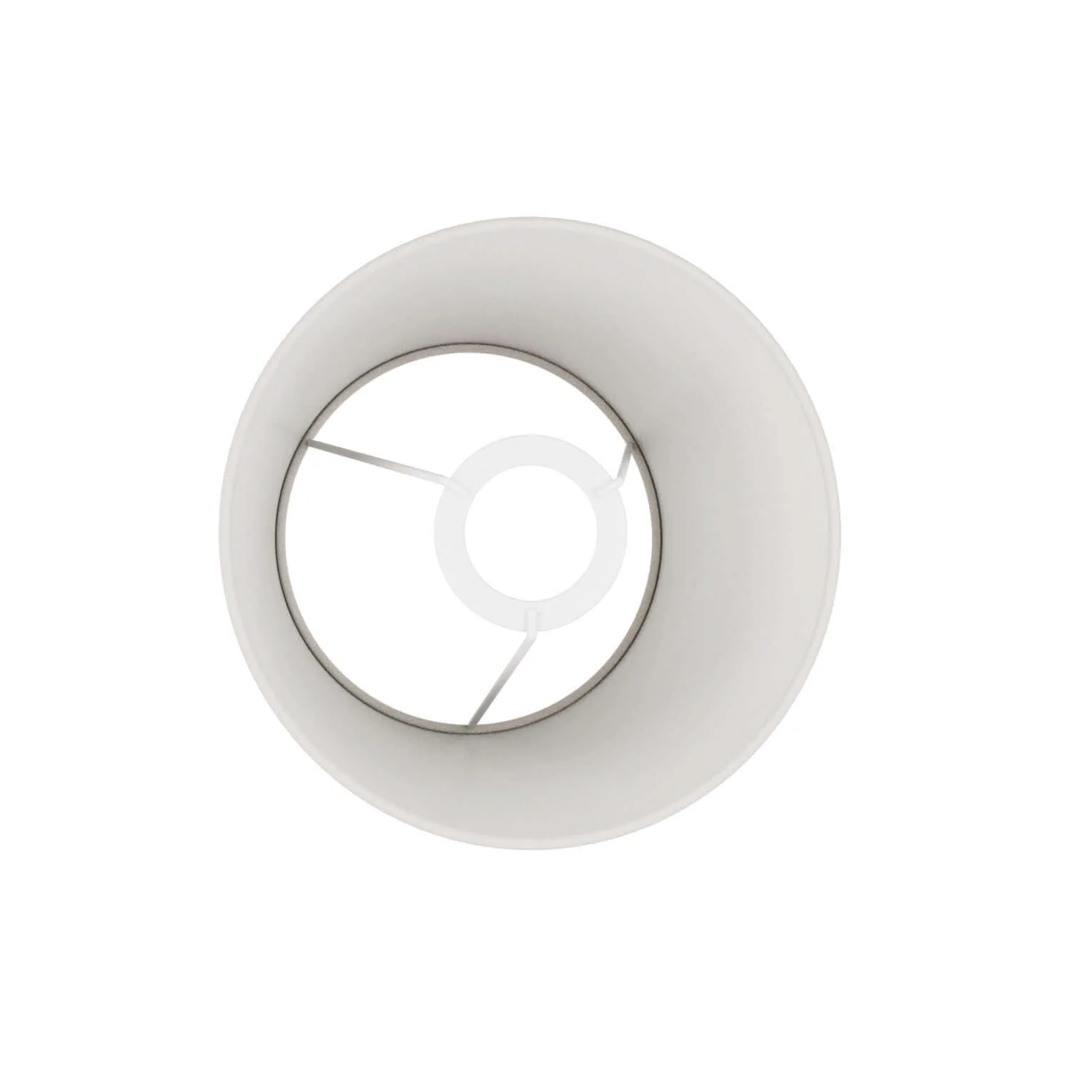 Paralume Impero con attacco E27 per lampada da tavolo o applique - Made in Italy - Juta chiara - Image 3