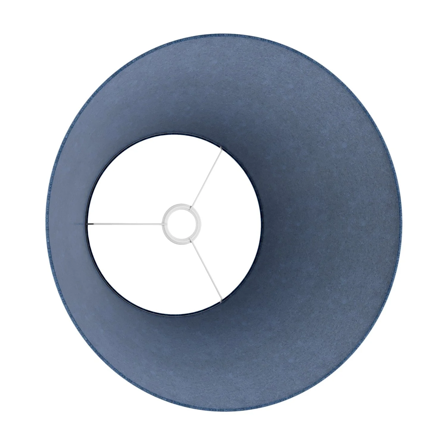 Paralume Impero L per sospensione con attacco E27 - Made in Italy - Lana Blu - Image 3