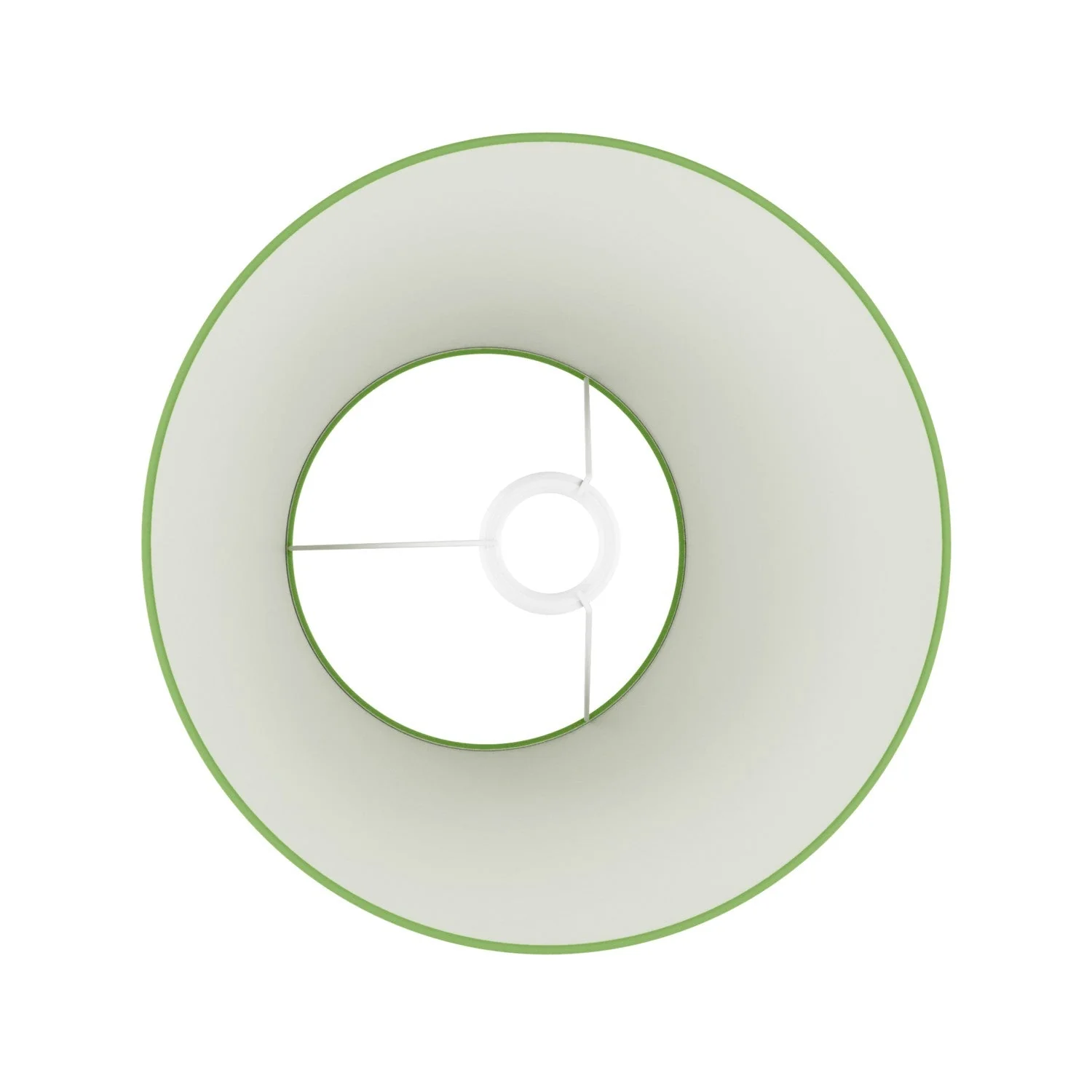Paralume Impero M in tessuto per lampada da terra con attacco E27 - Made in Italy - Cinette Verde Pistacchio - Image 3
