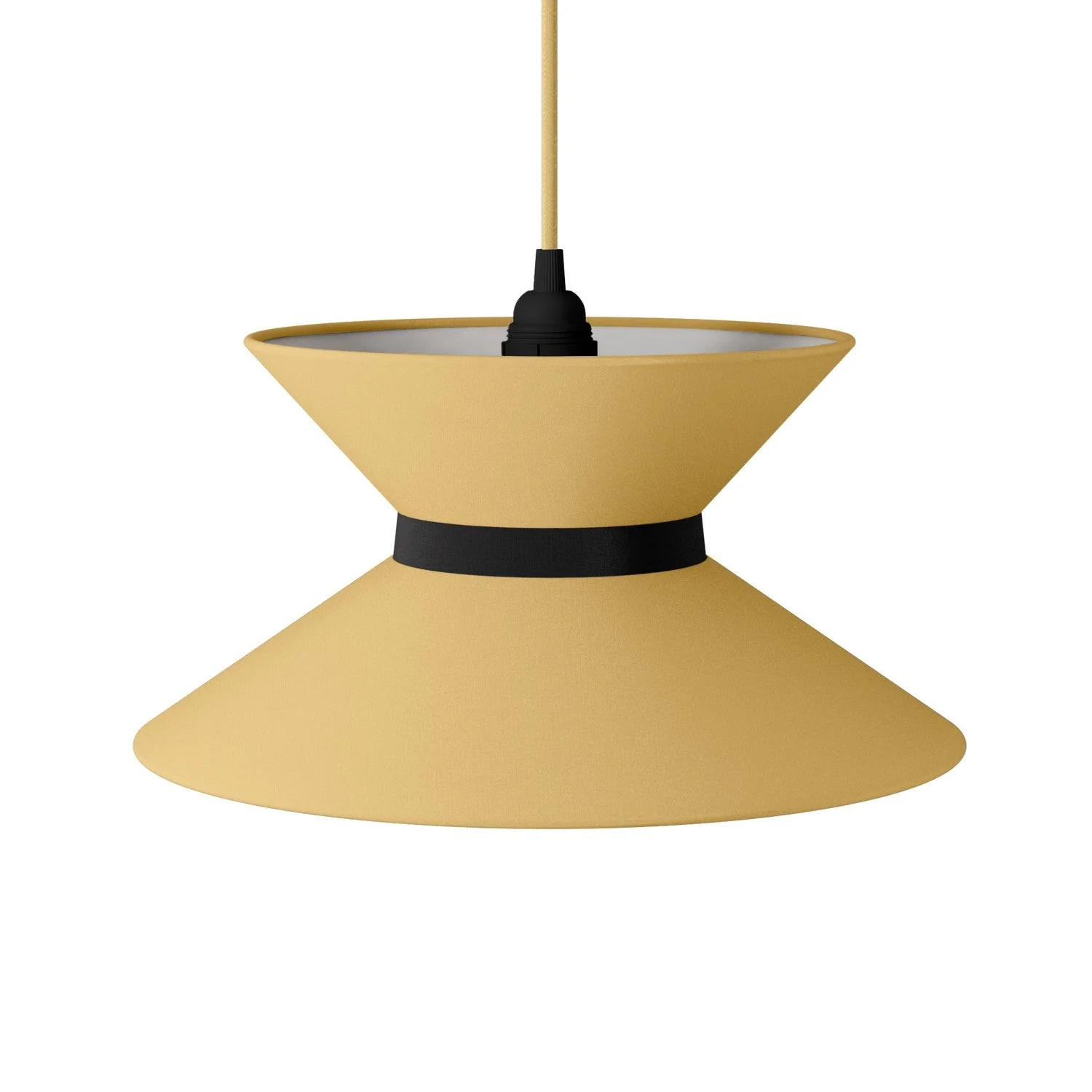 Paralume in tessuto Clessidra Arenal oro - Made in Italy - Image 13
