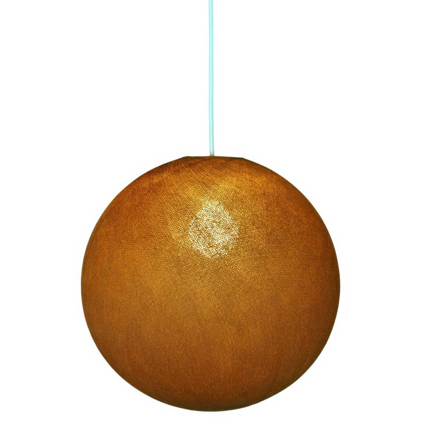 Paralume Sfera in filo 100% fatto a mano - Poliestere Aragosta - Image 2