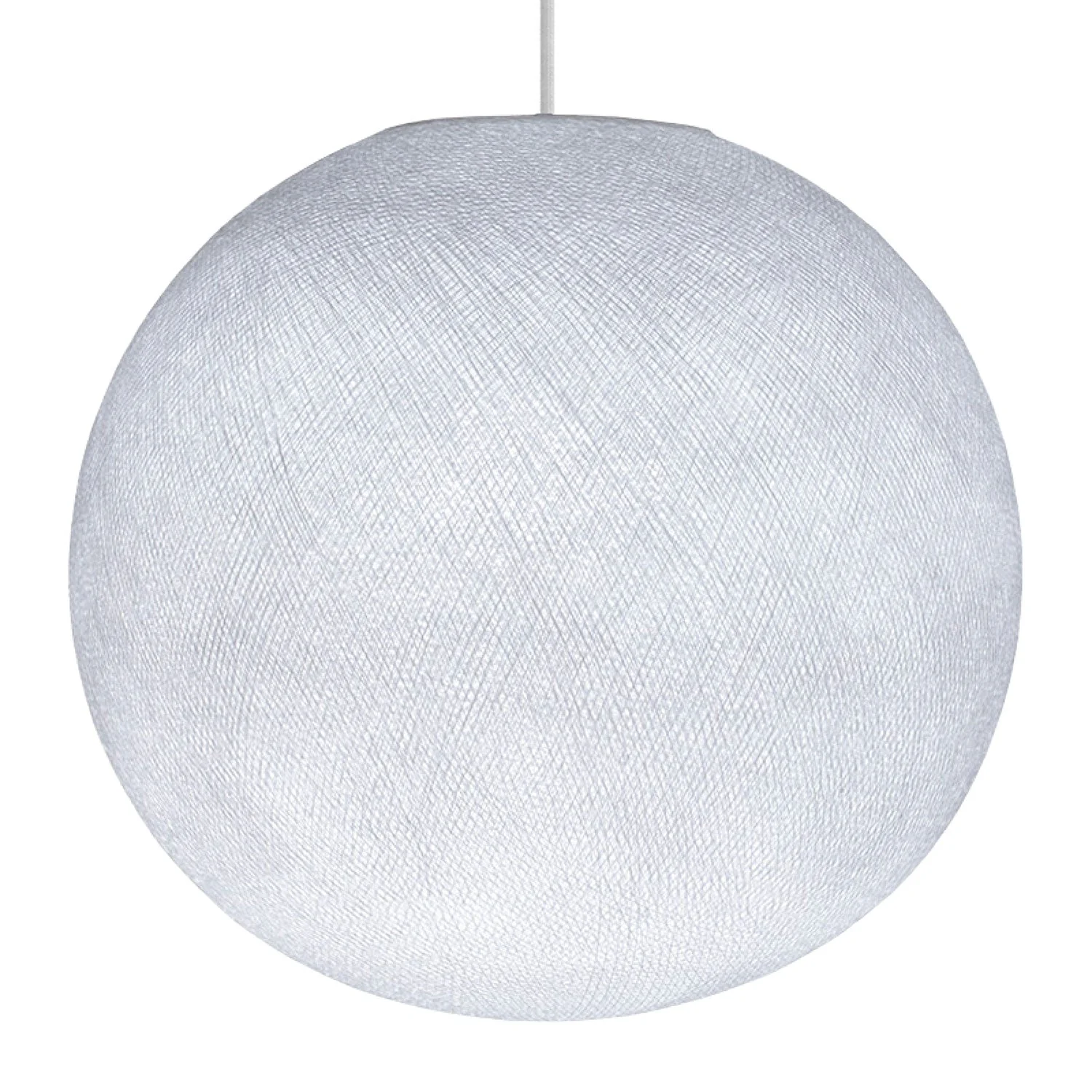 Paralume Sfera Light in filo fatto a mano - Poliestere Bianco - Image 7