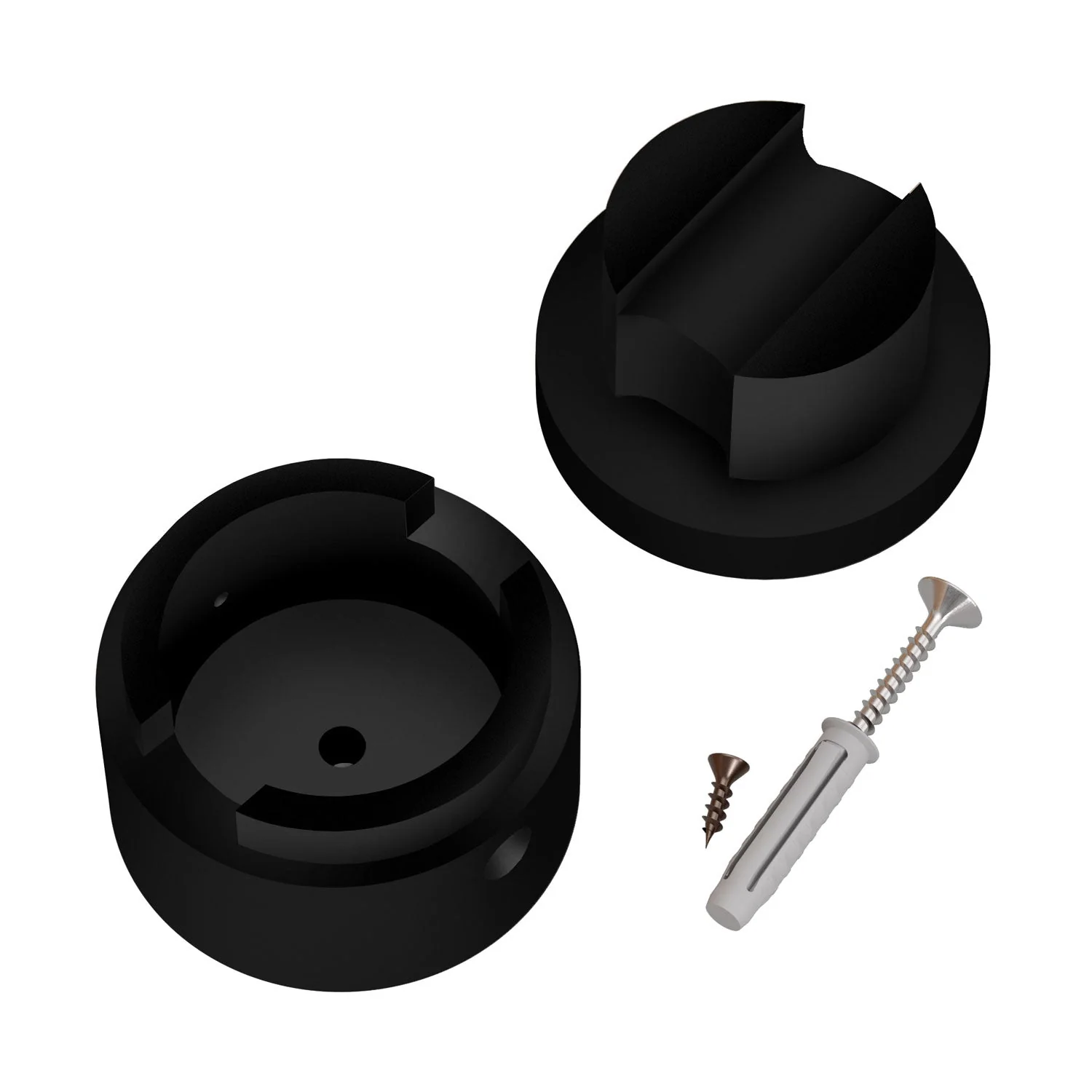 Passacavo in legno per cavo per catenaria e sistema Filé. Made in Italy - Nero - Image 3