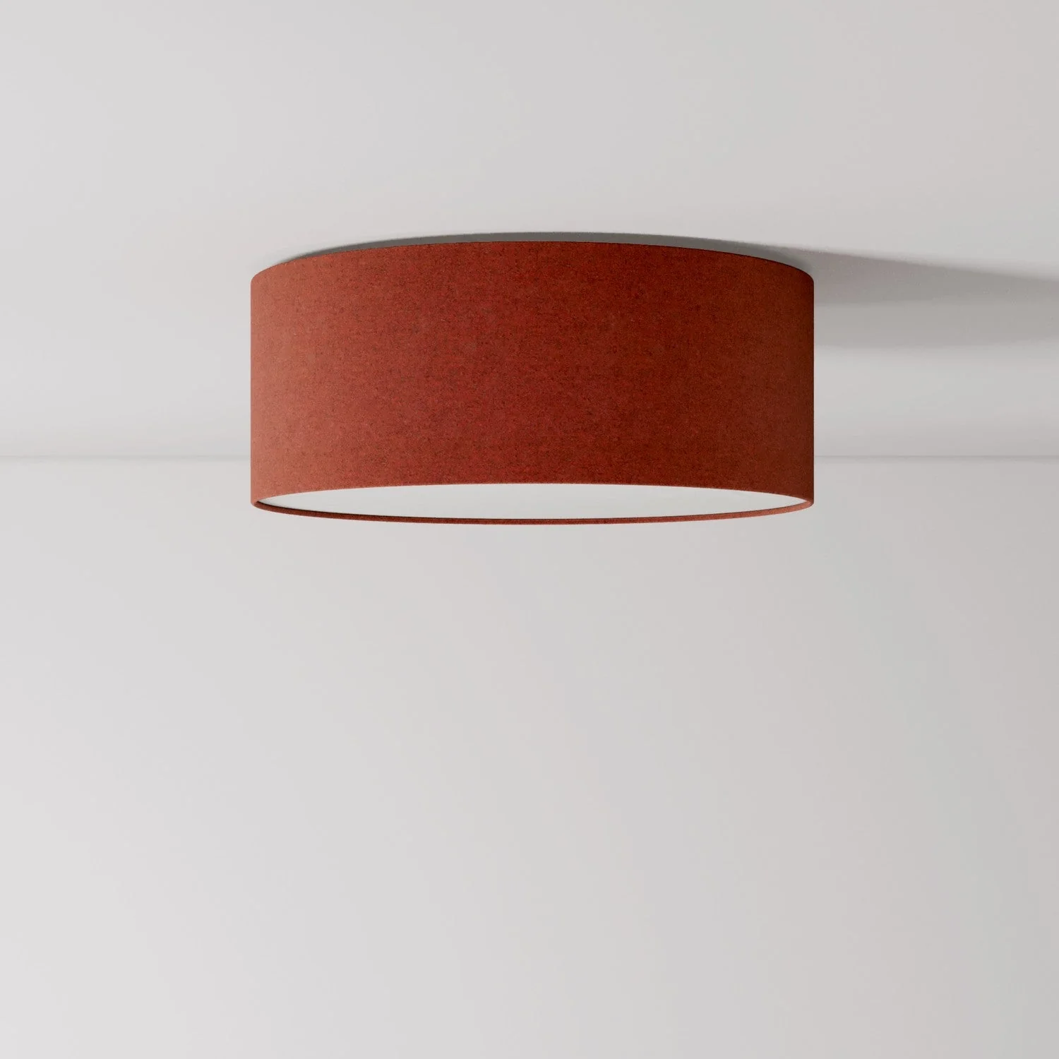 Plafoniera in tessuto Small - Made in Italy - Lana Aragosta