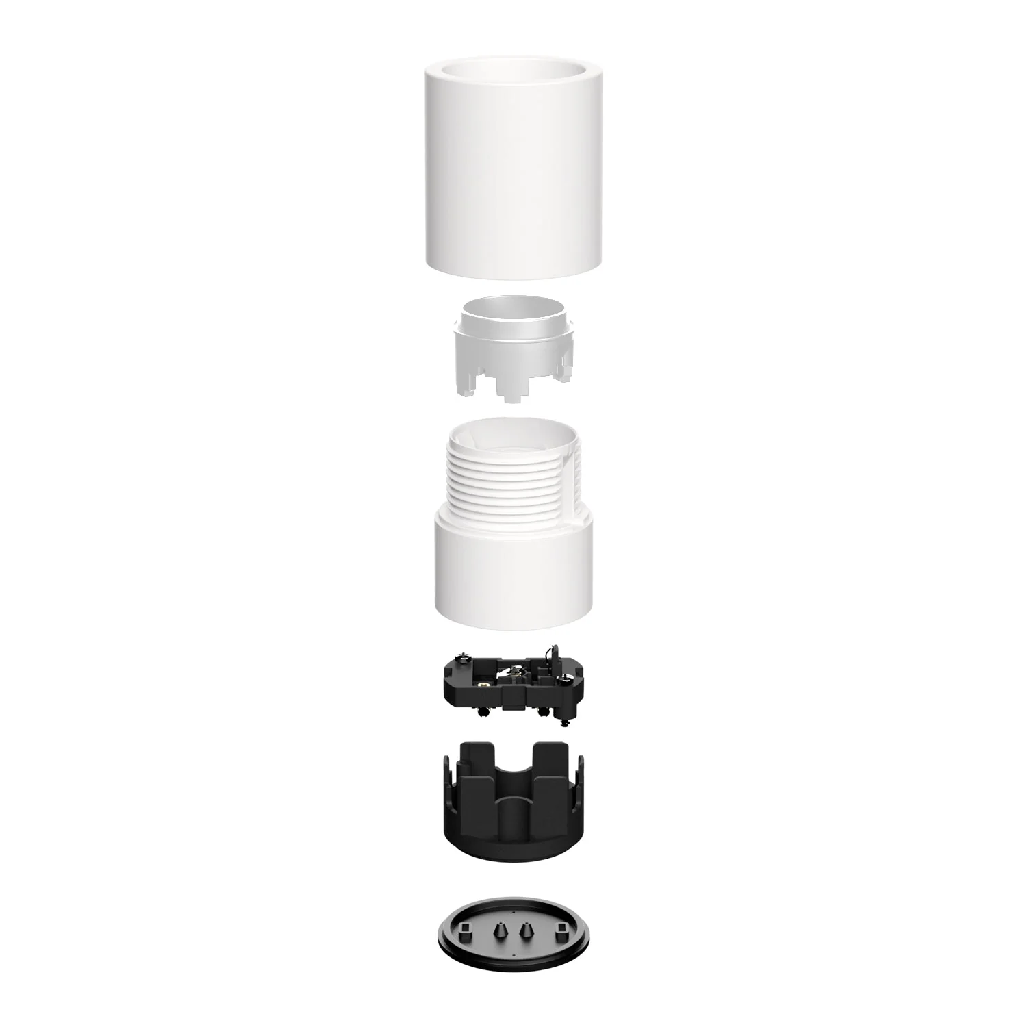Portalampada E27 Bianco da parete o soffitto - Waterproof IP44 - Image 4