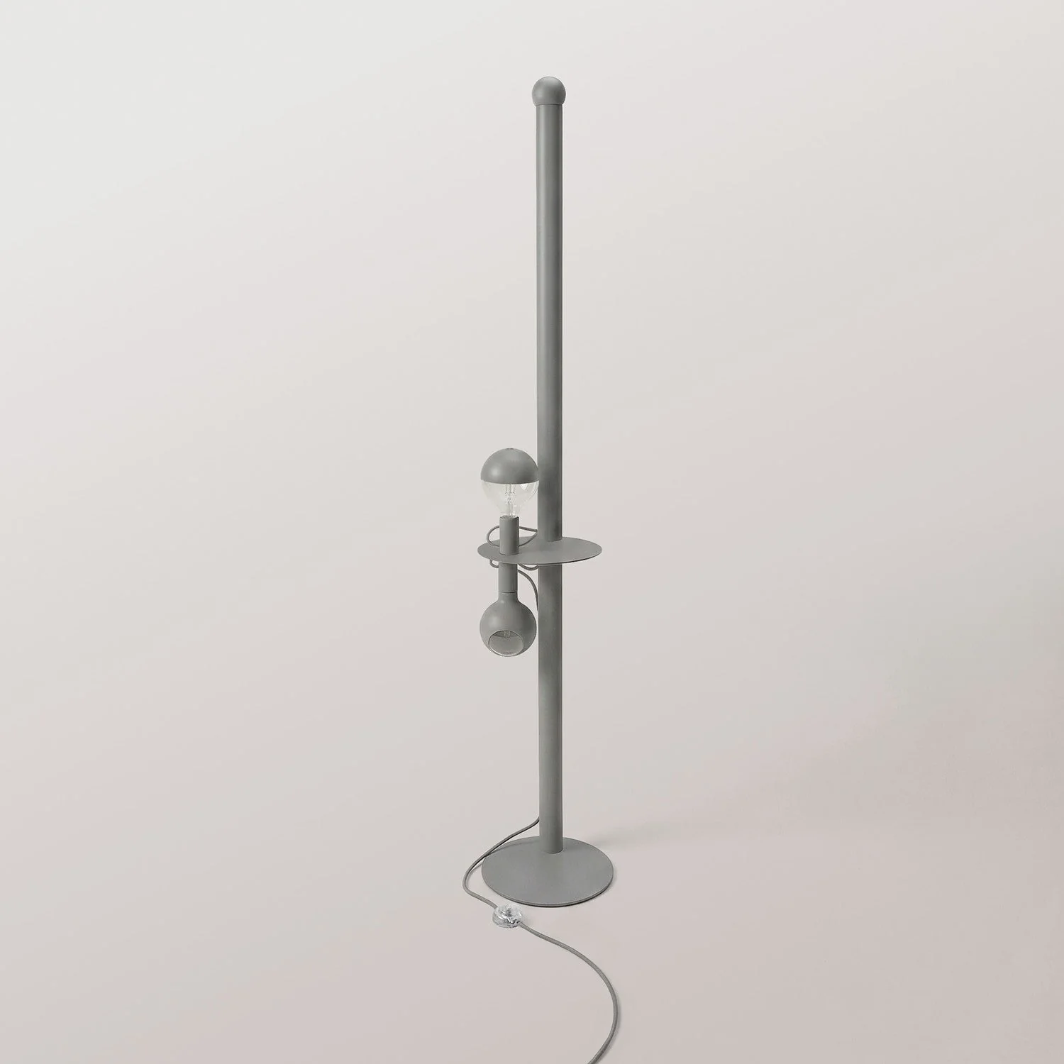 Rocco XXL - Lampada da terra con lampadina Maria e Camo - Grigio - Image 6