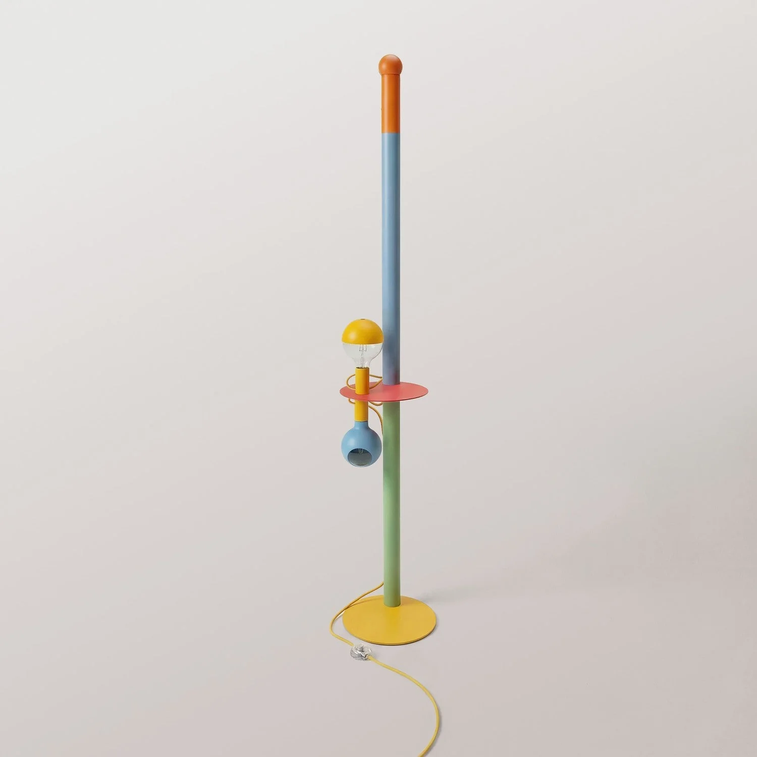 Rocco XXL - Lampada da terra multicolor con lampadina Maria e Camo - Image 6