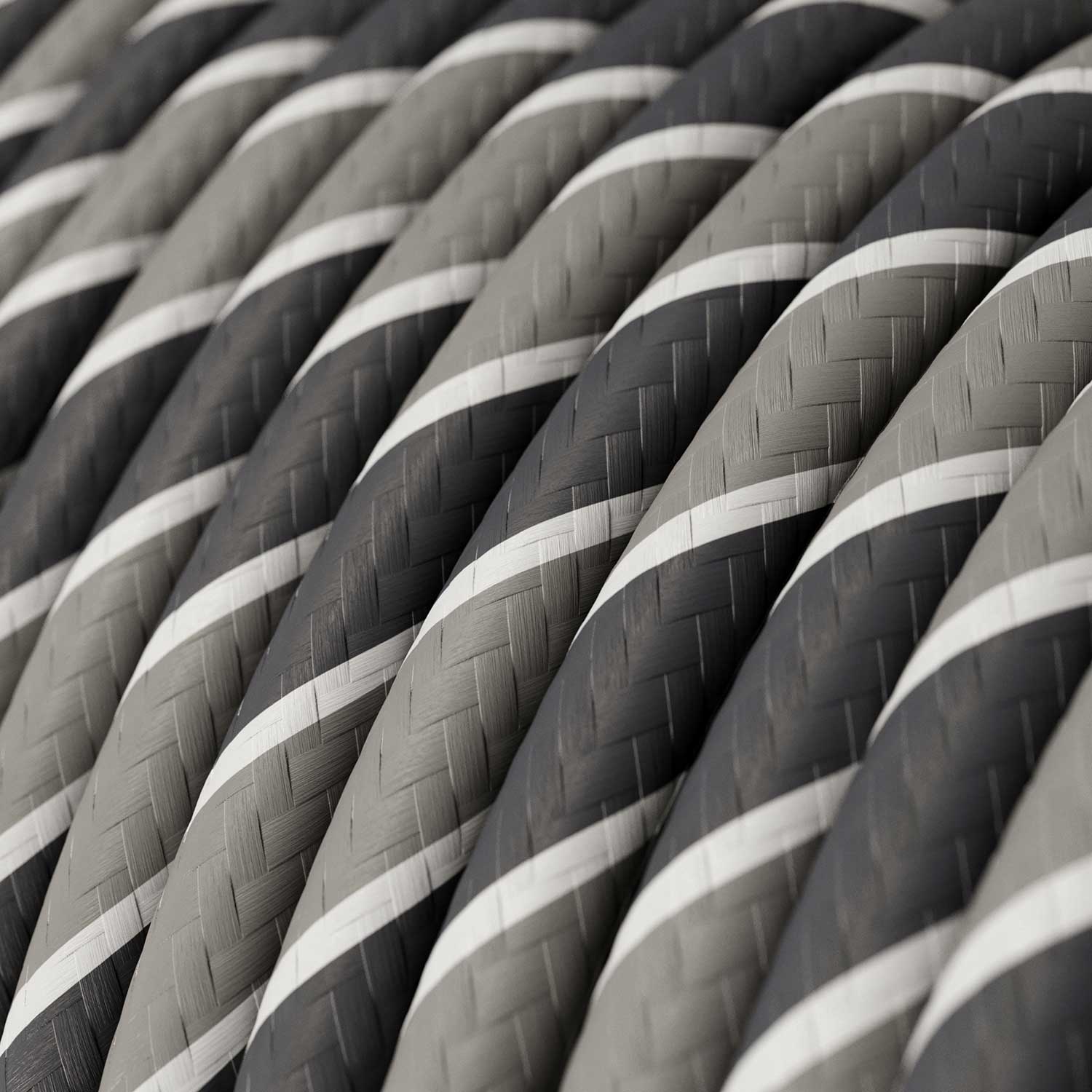Round Electric Vertigo HD Cable covered by Ironman fabric ERM44 - Image 2