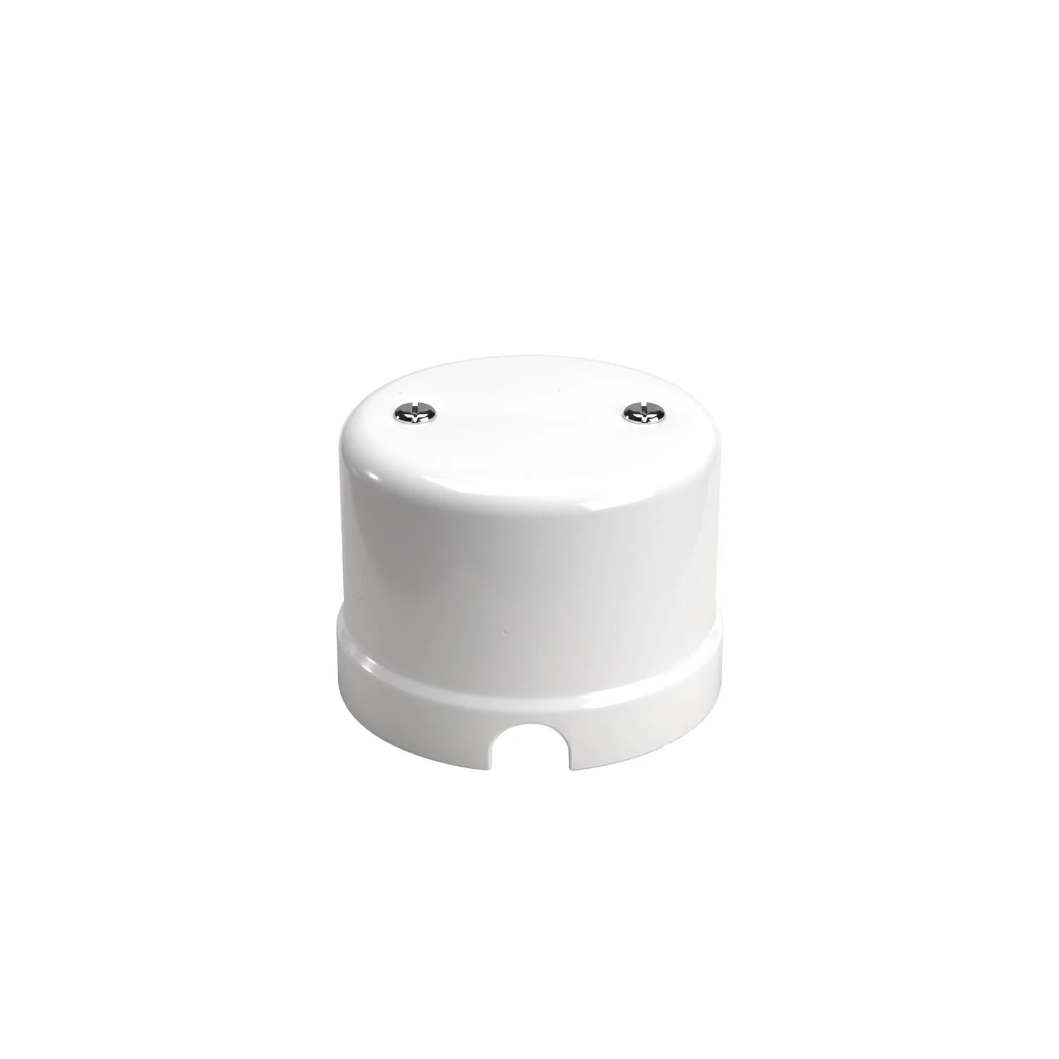Scatola di derivazione compatibile con base in porcellana - Bianco - Image 2