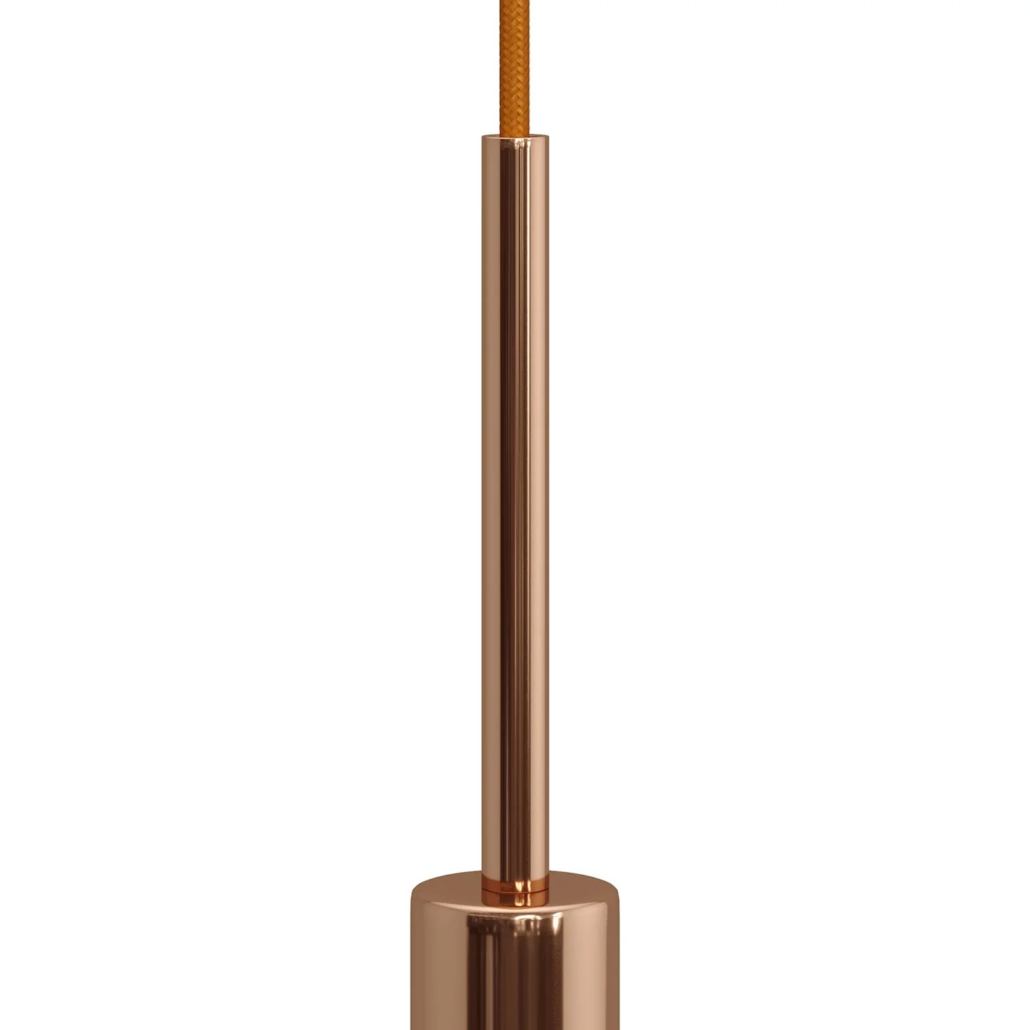 Serracavo cilindrico in metallo lunghezza 15 cm completo di tige, dado e rondella - Rame - Image 2