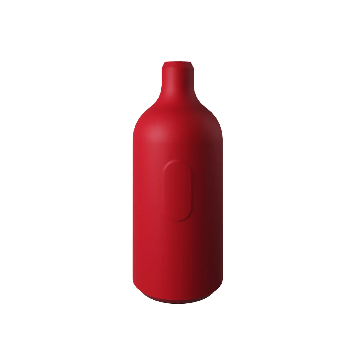 Silicone E26 socket kit with switch and hidden cable clamps - Red - Image 3