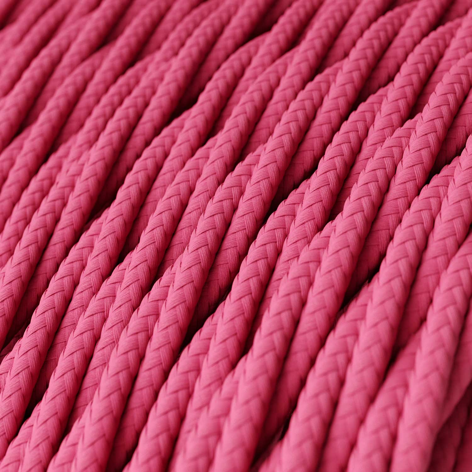 SnakeBis Twisted per paralume - Cablaggio con portalampada e cavo trecciato in tessuto TM08 - Image 2