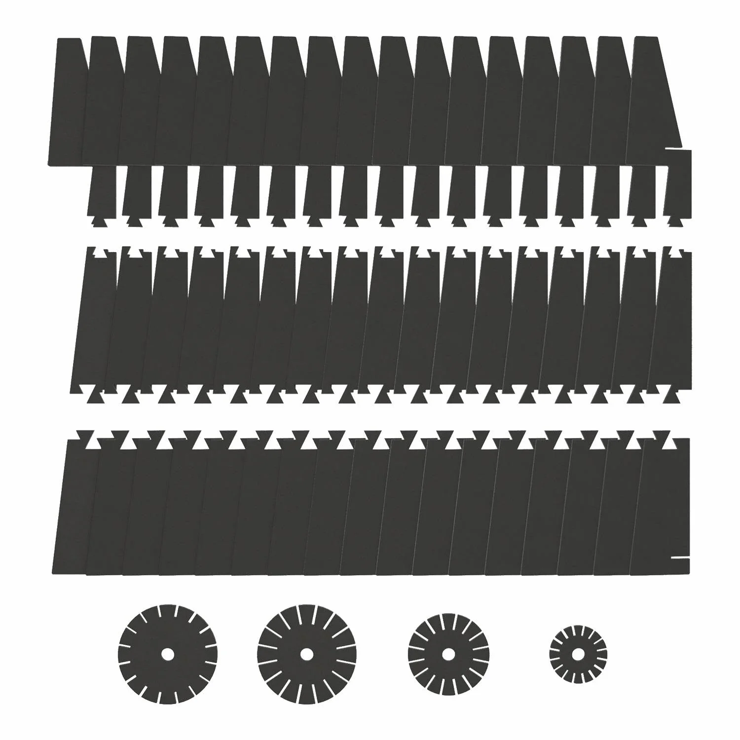 Struttura per lampada da terra SHHINE in materiale fonoassorbente - Nero melange - Image 3