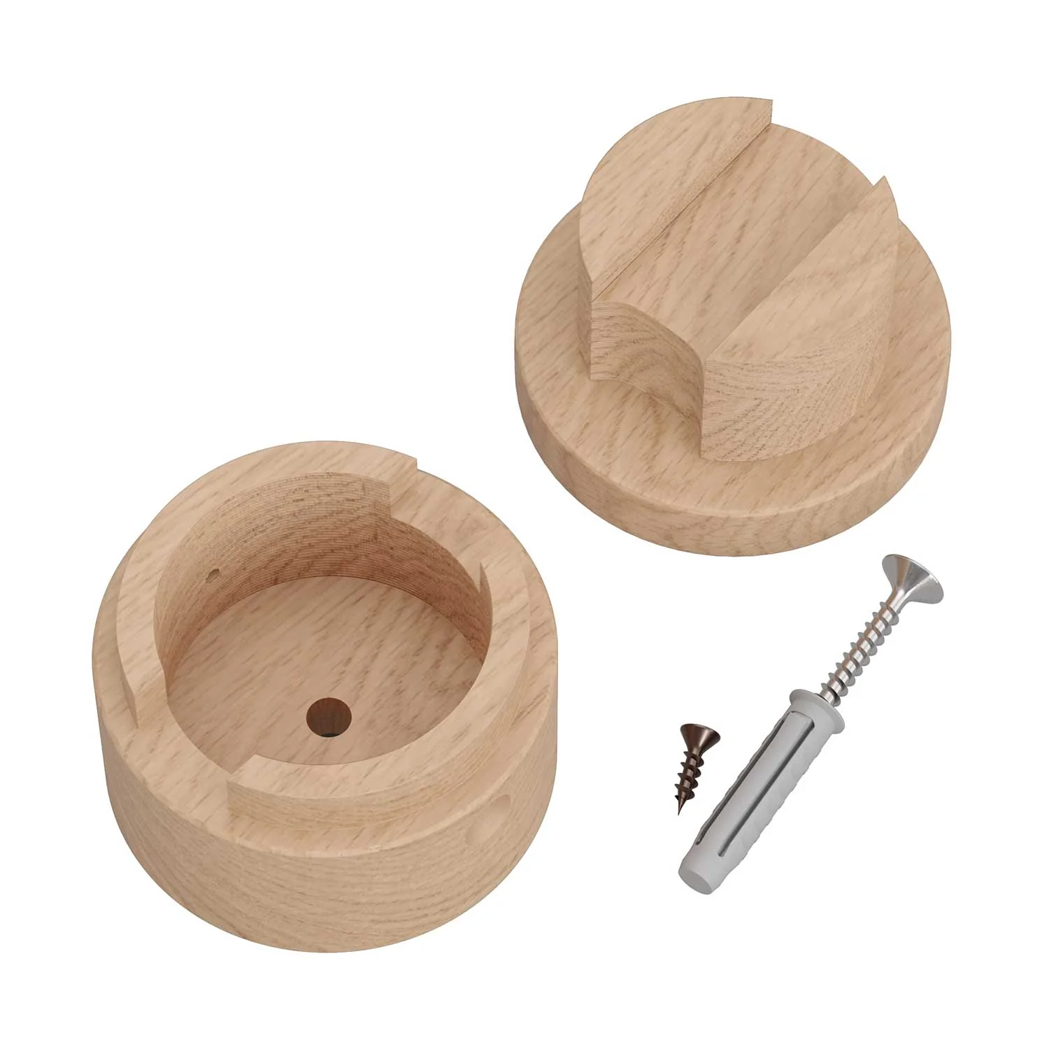 Terminale in legno per cavo per catenaria e sistema Filé. Made in Italy - Neutro - Image 3