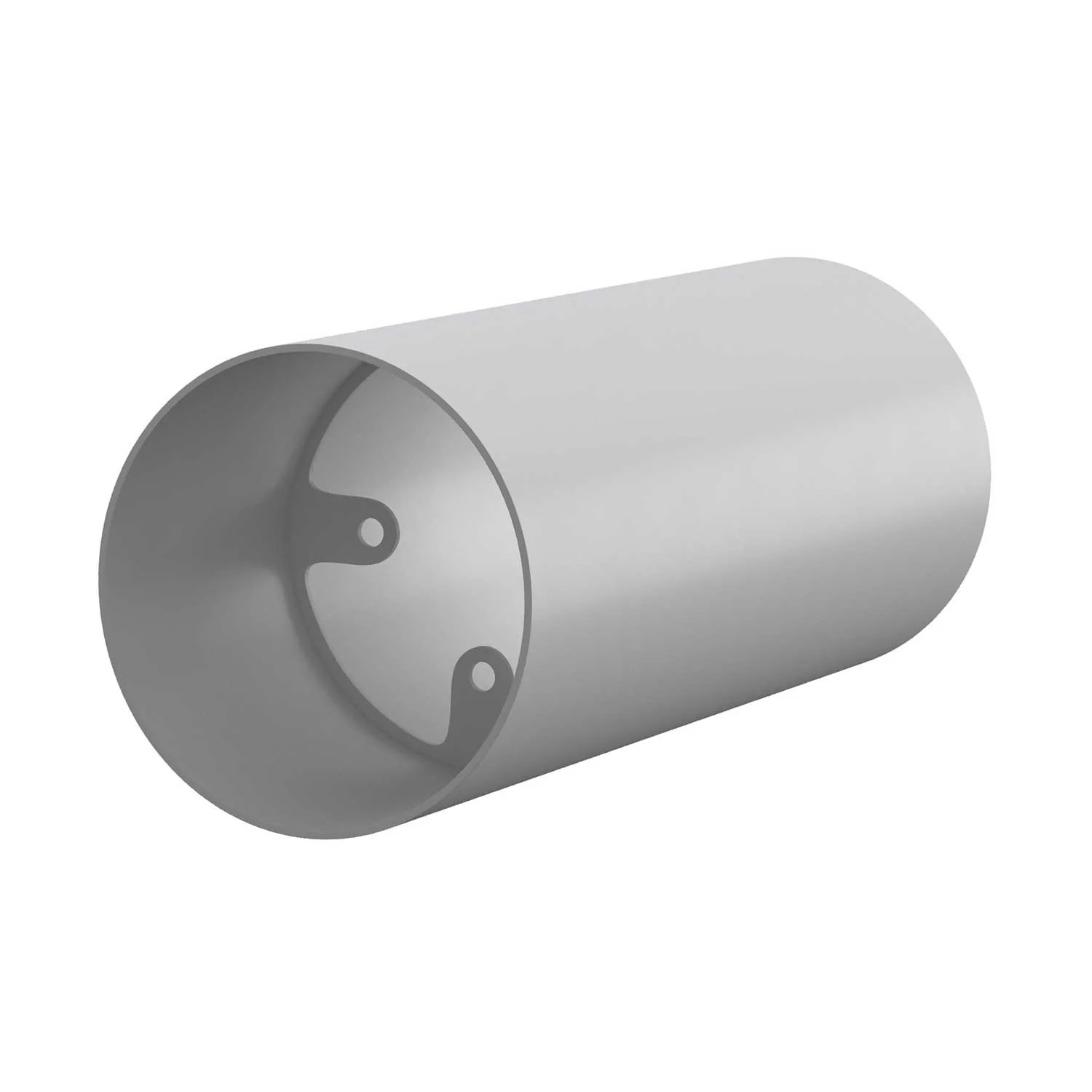 Tub-E12, spotlight pipe with E12 double ferrule socket - Matt White - Image 3